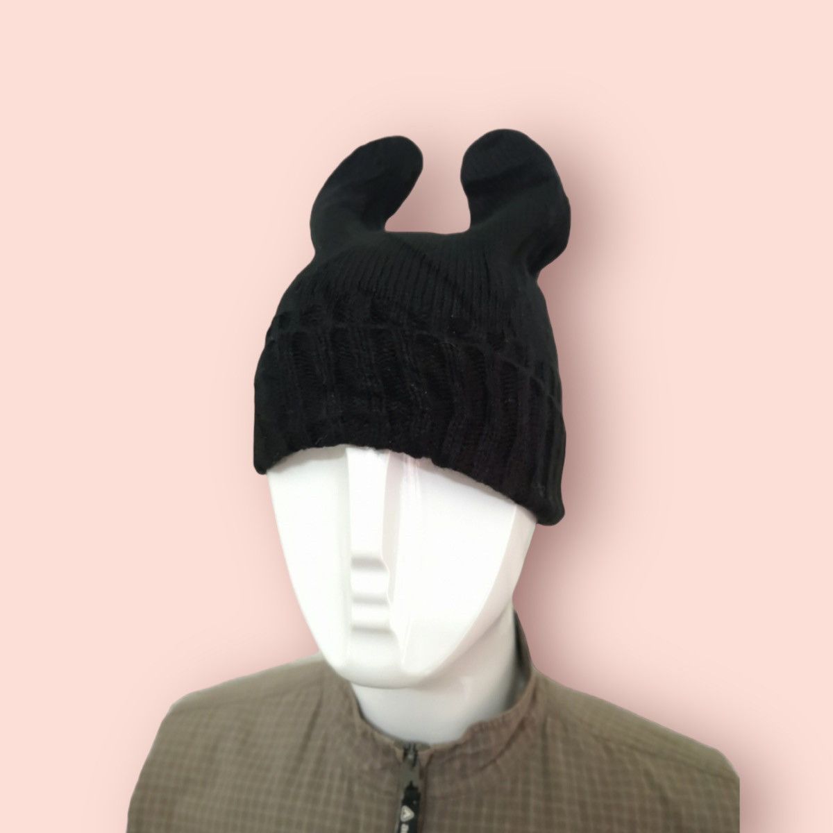 Beauty Beast × Psycho Bunny RARE PSYCHO BUNNY HORN JAPAN BEANIE Size ONE SIZE - 7 Thumbnail