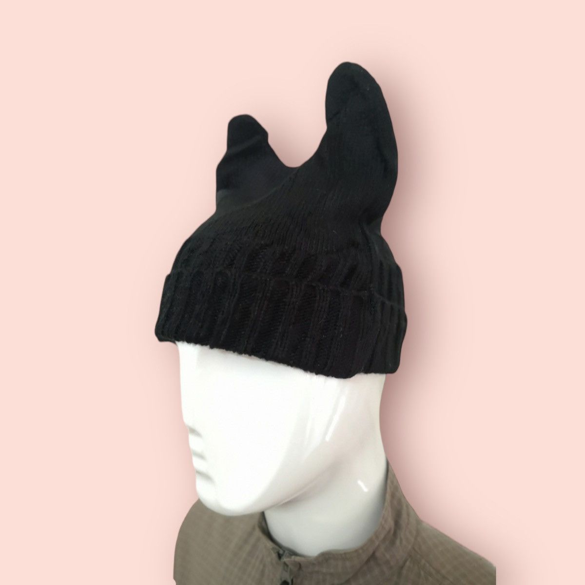 Beauty Beast × Psycho Bunny RARE PSYCHO BUNNY HORN JAPAN BEANIE Size ONE SIZE - 12 Thumbnail