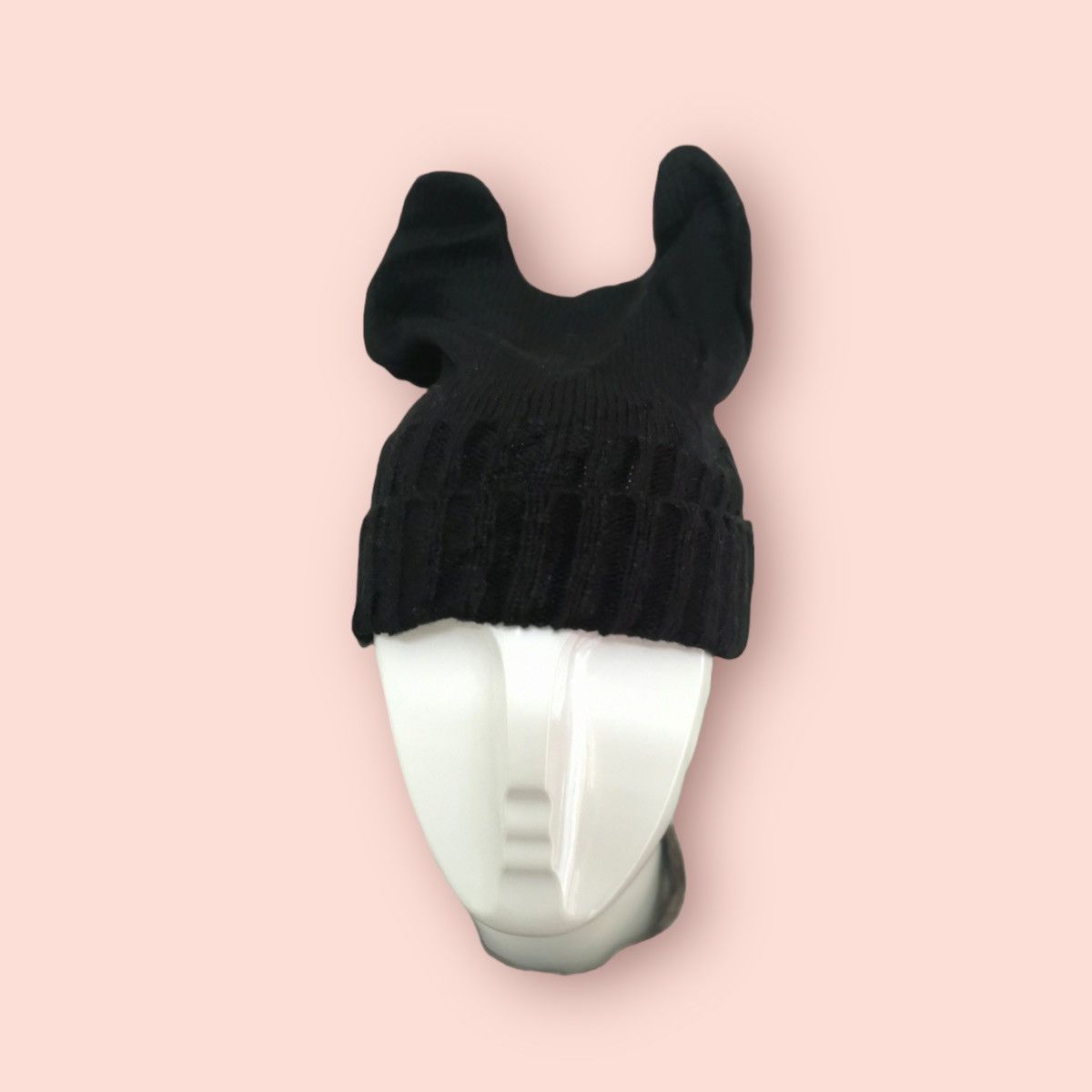 Beauty Beast × Psycho Bunny RARE PSYCHO BUNNY HORN JAPAN BEANIE Size ONE SIZE - 2 Thumbnail