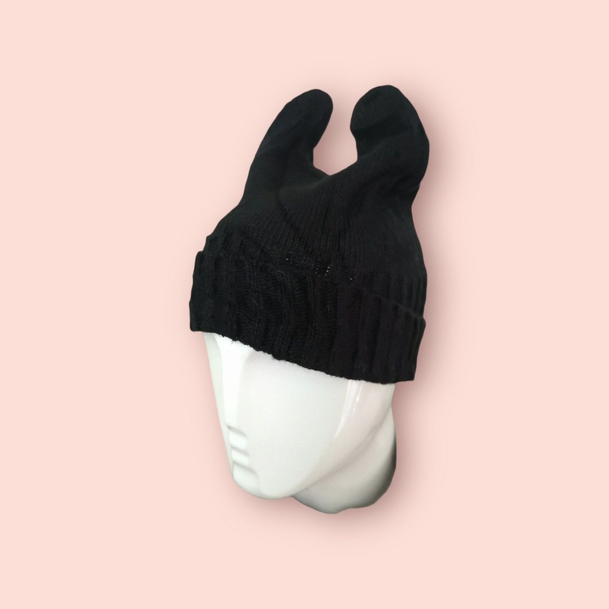 Beauty Beast × Psycho Bunny RARE PSYCHO BUNNY HORN JAPAN BEANIE Size ONE SIZE - 10 Thumbnail