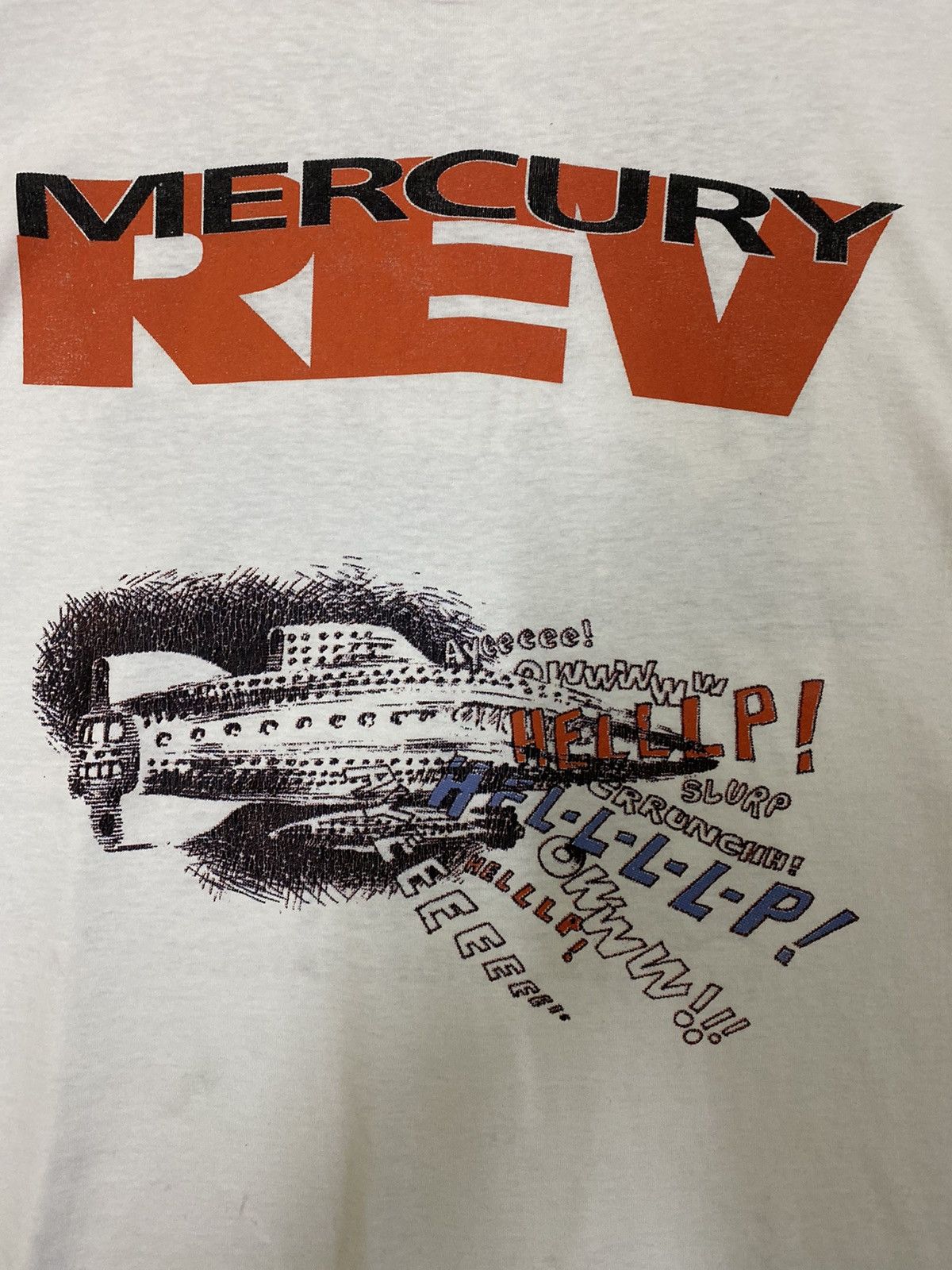 Band Tees vintage 90s MERCURY REV space patrol album promo t-shirts Size US XL / EU 56 / 4 - 3 Thumbnail