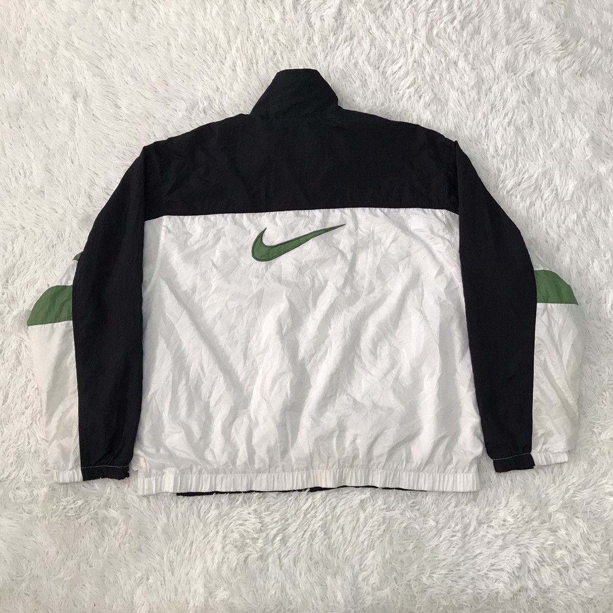 Nike Vtg Nike Swoosh Embroidery Jacket Size US M / EU 48-50 / 2 - 1 Thumbnail