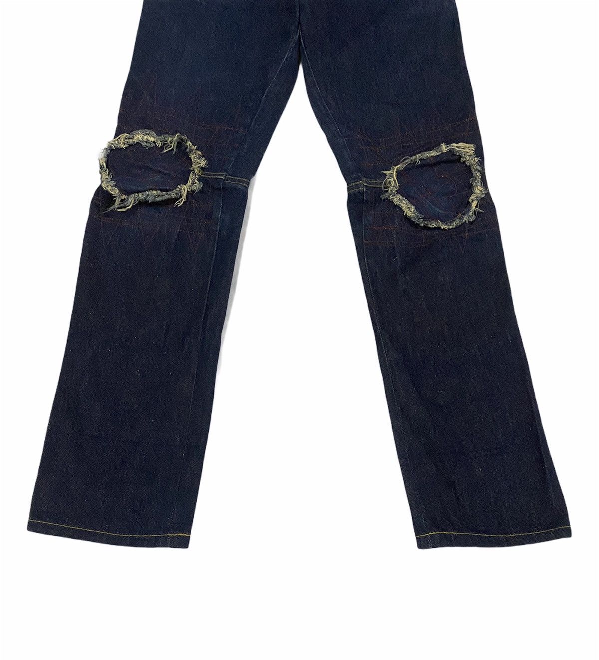 Christopher Nemeth Rare🔥Christopher Nemeth Knee Patched Biker Size US 30 / EU 46 - 3 Thumbnail