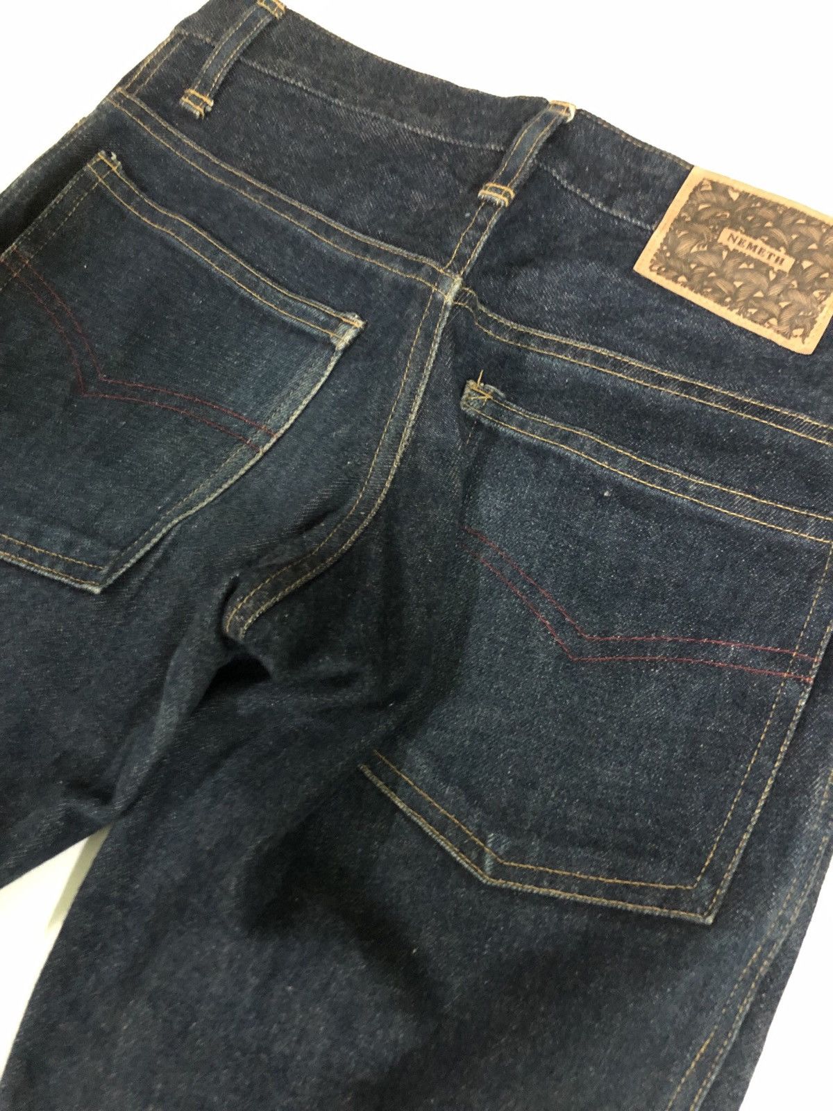 Christopher Nemeth Rare🔥Christopher Nemeth Knee Patched Biker Size US 30 / EU 46 - 7 Thumbnail