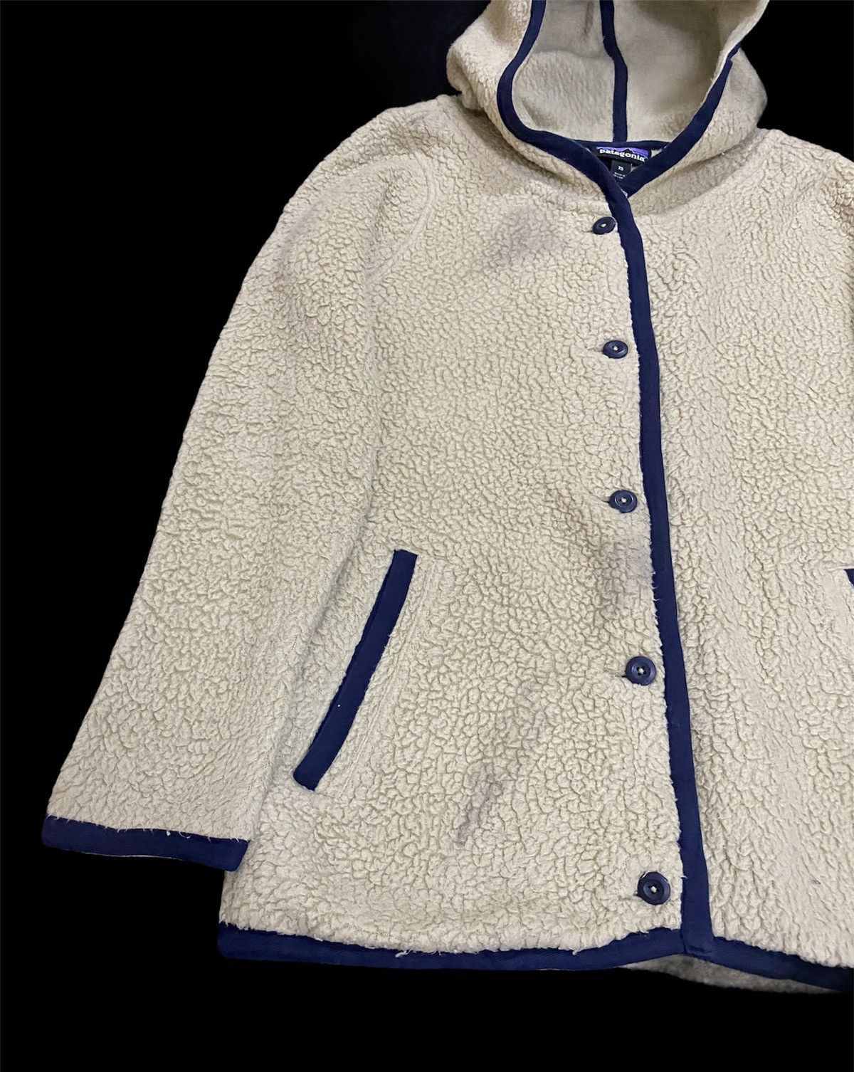 Patagonia Rare🗻Patagonia Retro-X Sherling Fleece Hooded Cardigan Size US S / EU 44-46 / 1 - 5 Thumbnail