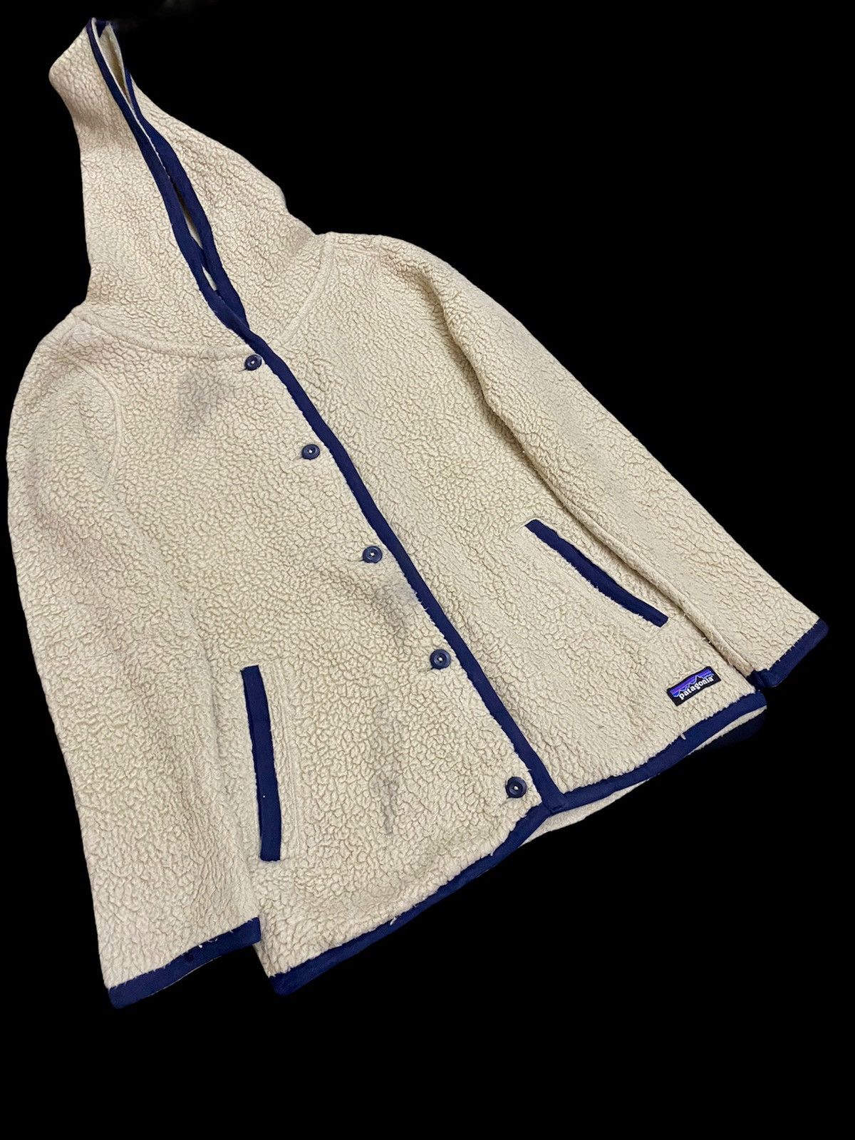 Patagonia Rare🗻Patagonia Retro-X Sherling Fleece Hooded Cardigan Size US S / EU 44-46 / 1 - 2 Thumbnail