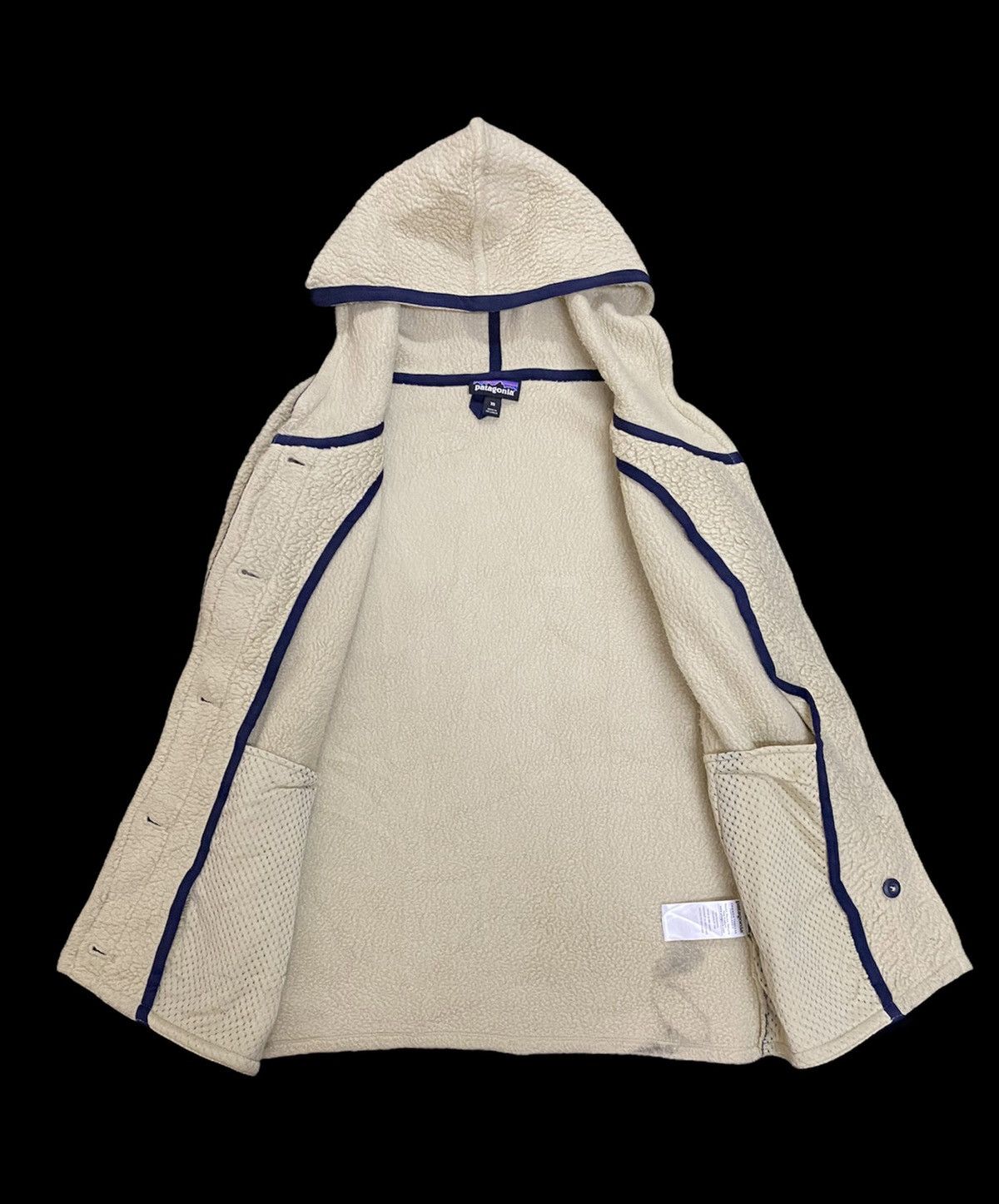 Patagonia Rare🗻Patagonia Retro-X Sherling Fleece Hooded Cardigan Size US S / EU 44-46 / 1 - 3 Thumbnail