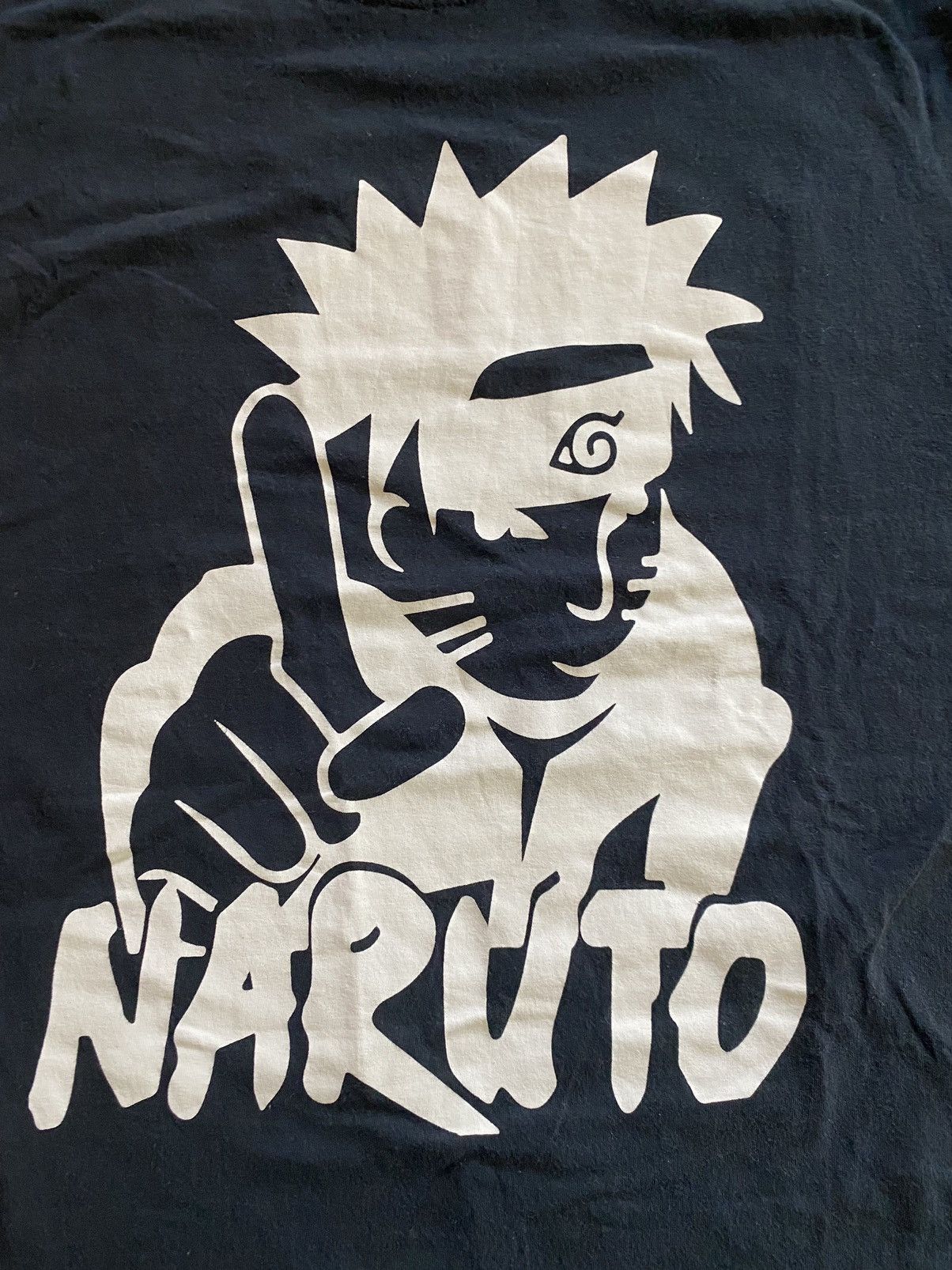 Anime Naruto Big Image Black Tee Size US S / EU 44-46 / 1 - 2 Thumbnail