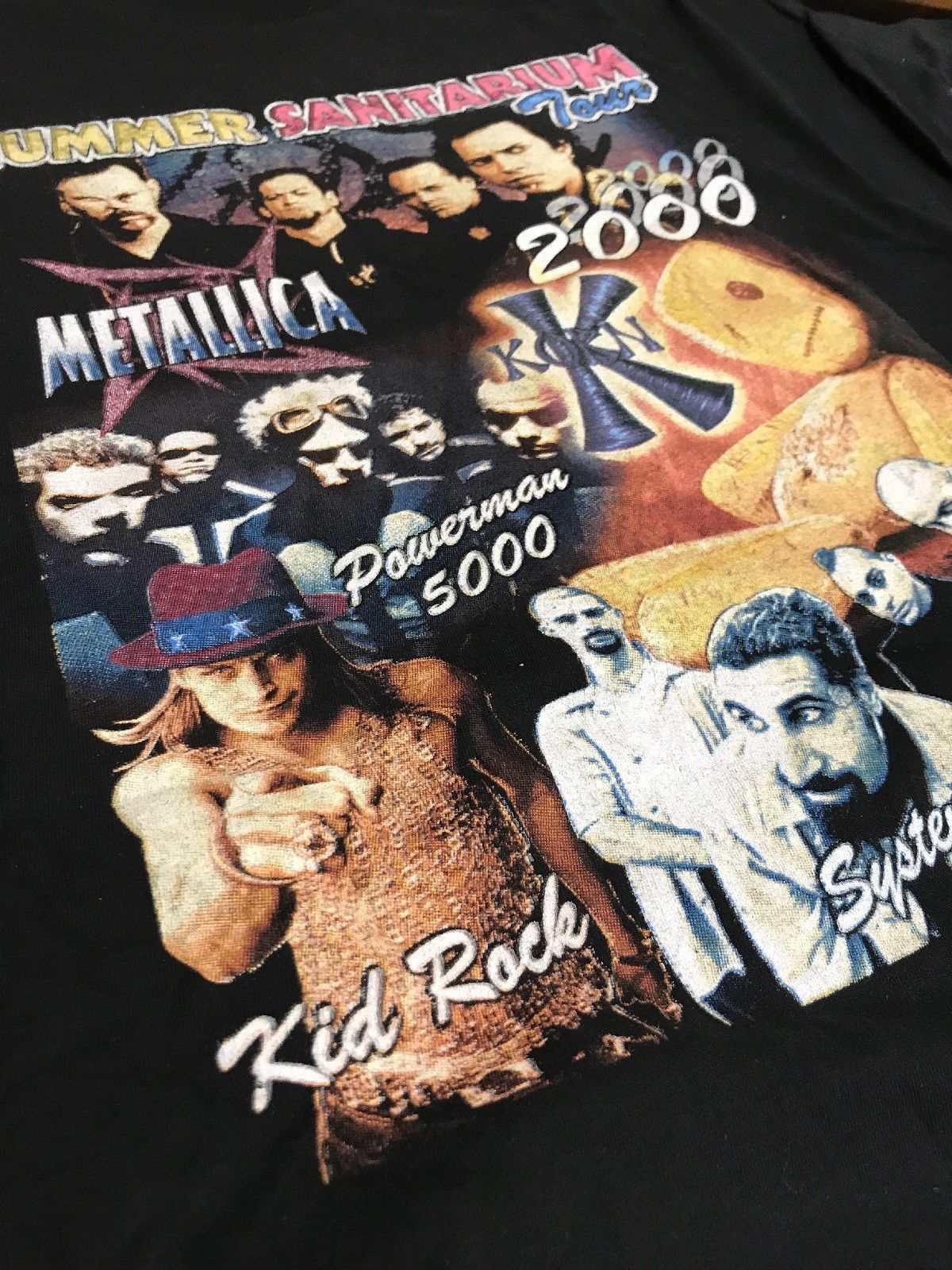 Band Tees Vintage 2000 Rock Tee Size US XL / EU 56 / 4 - 1 Thumbnail