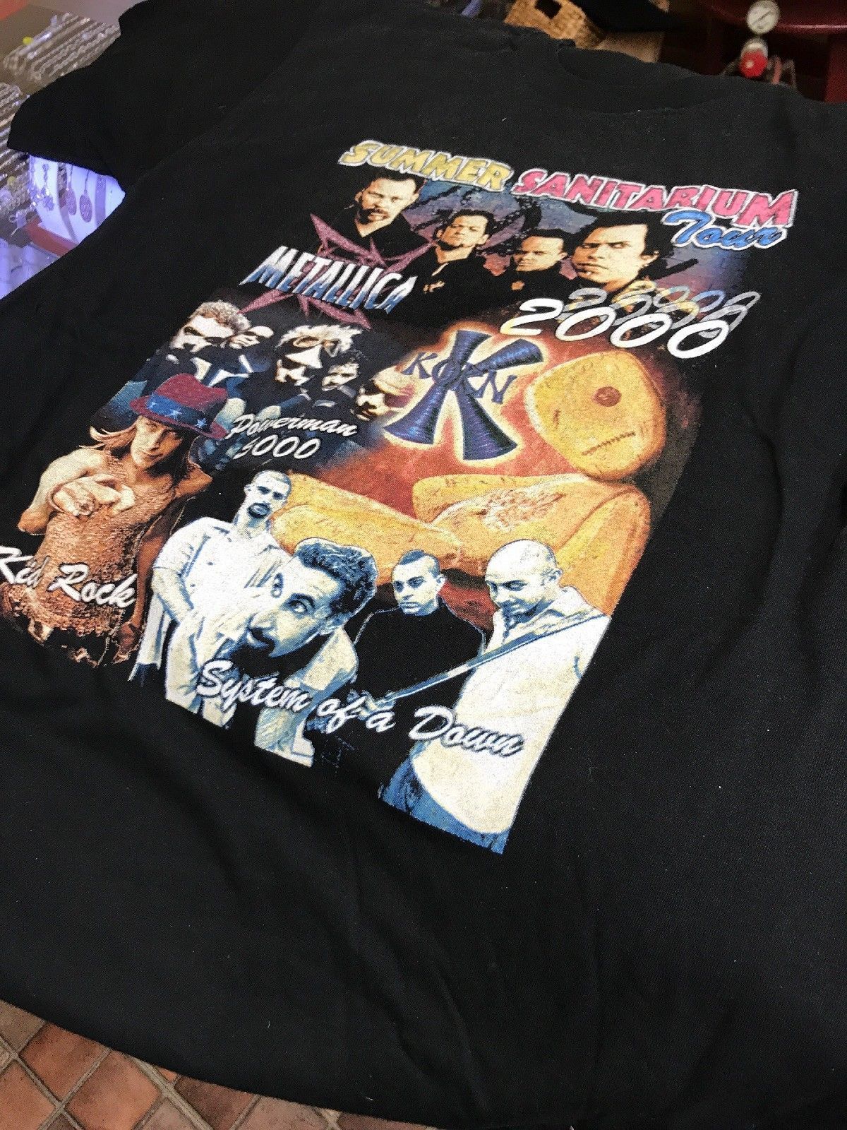 Band Tees Vintage 2000 Rock Tee Size US XL / EU 56 / 4 - 3 Thumbnail