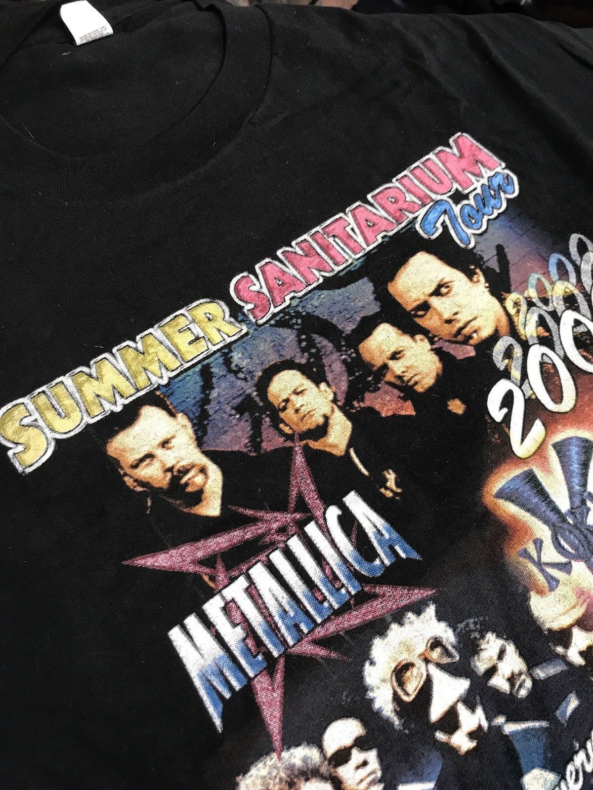 Band Tees Vintage 2000 Rock Tee Size US XL / EU 56 / 4 - 2 Thumbnail