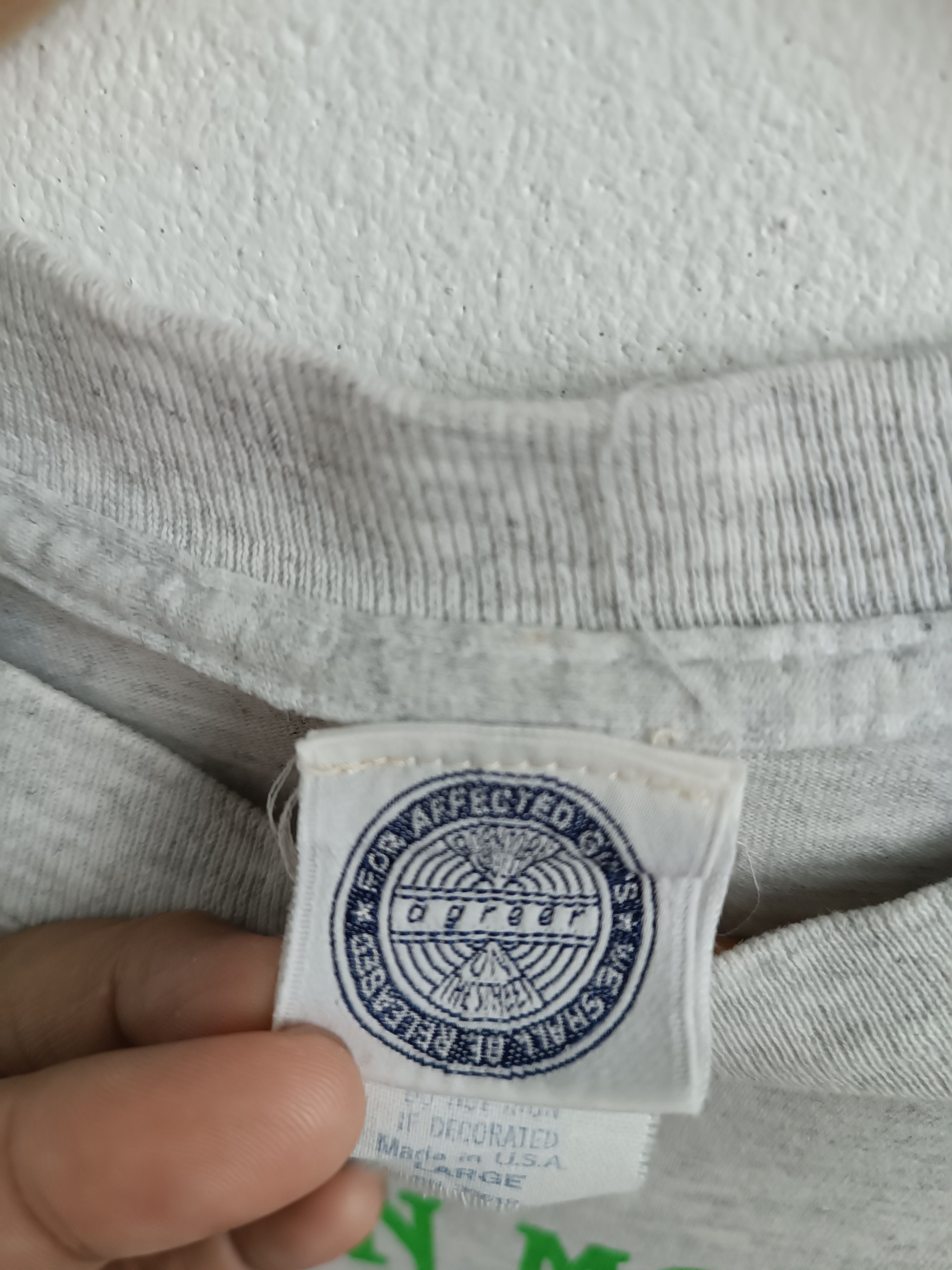 Vintage VINTAGE 90'S GUTEN MORGEN! SINGLE STITCH ADULT FUNNY TEE Size US L / EU 52-54 / 3 - 7 Thumbnail