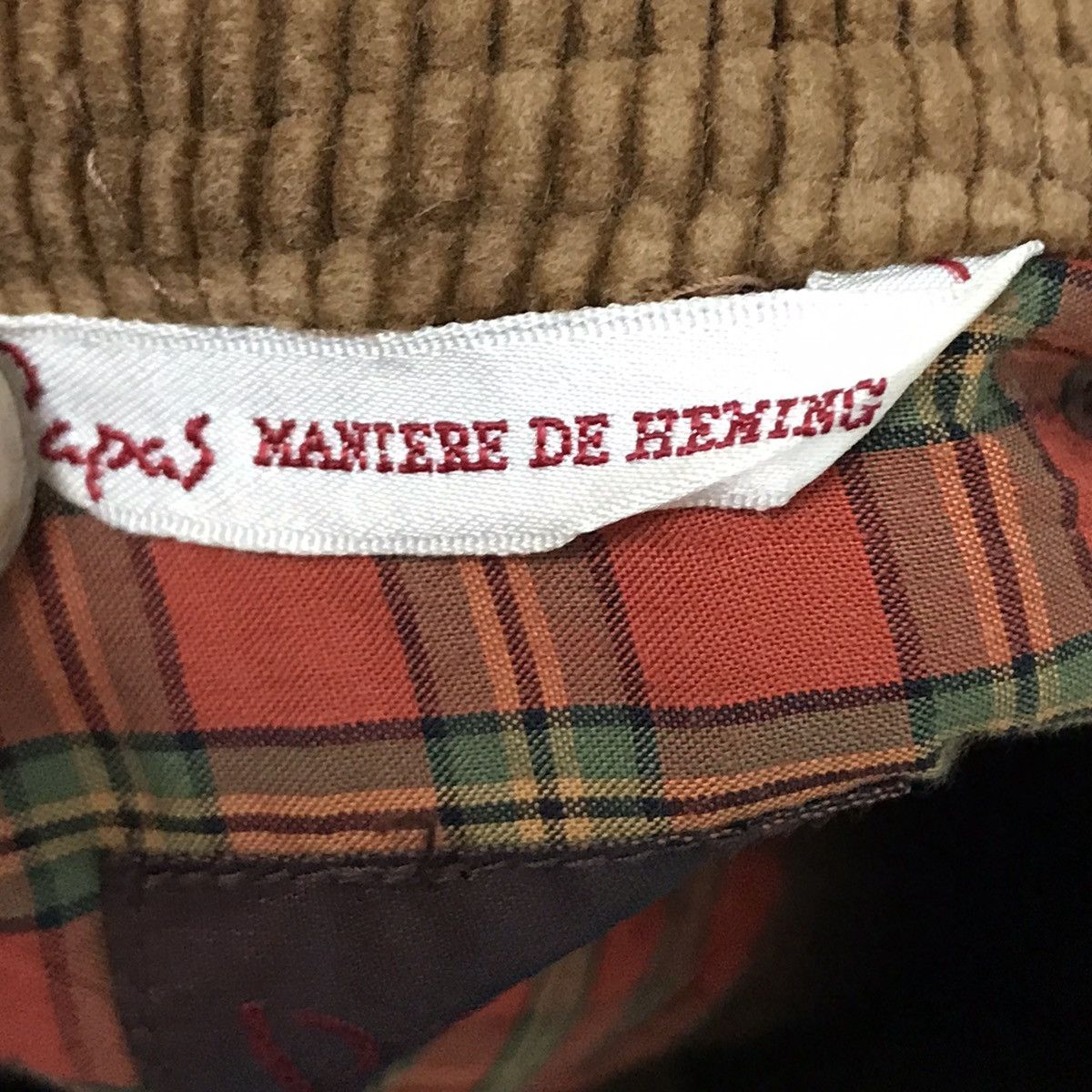 Japanese Brand Made in Japan Papas Maniere De Heming Heavy Shirt Size US S / EU 44-46 / 1 - 4 Thumbnail