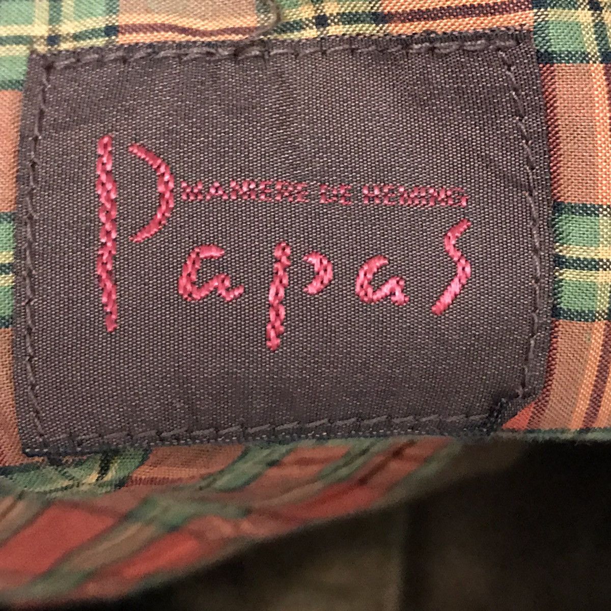 Japanese Brand Made in Japan Papas Maniere De Heming Heavy Shirt Size US S / EU 44-46 / 1 - 3 Thumbnail