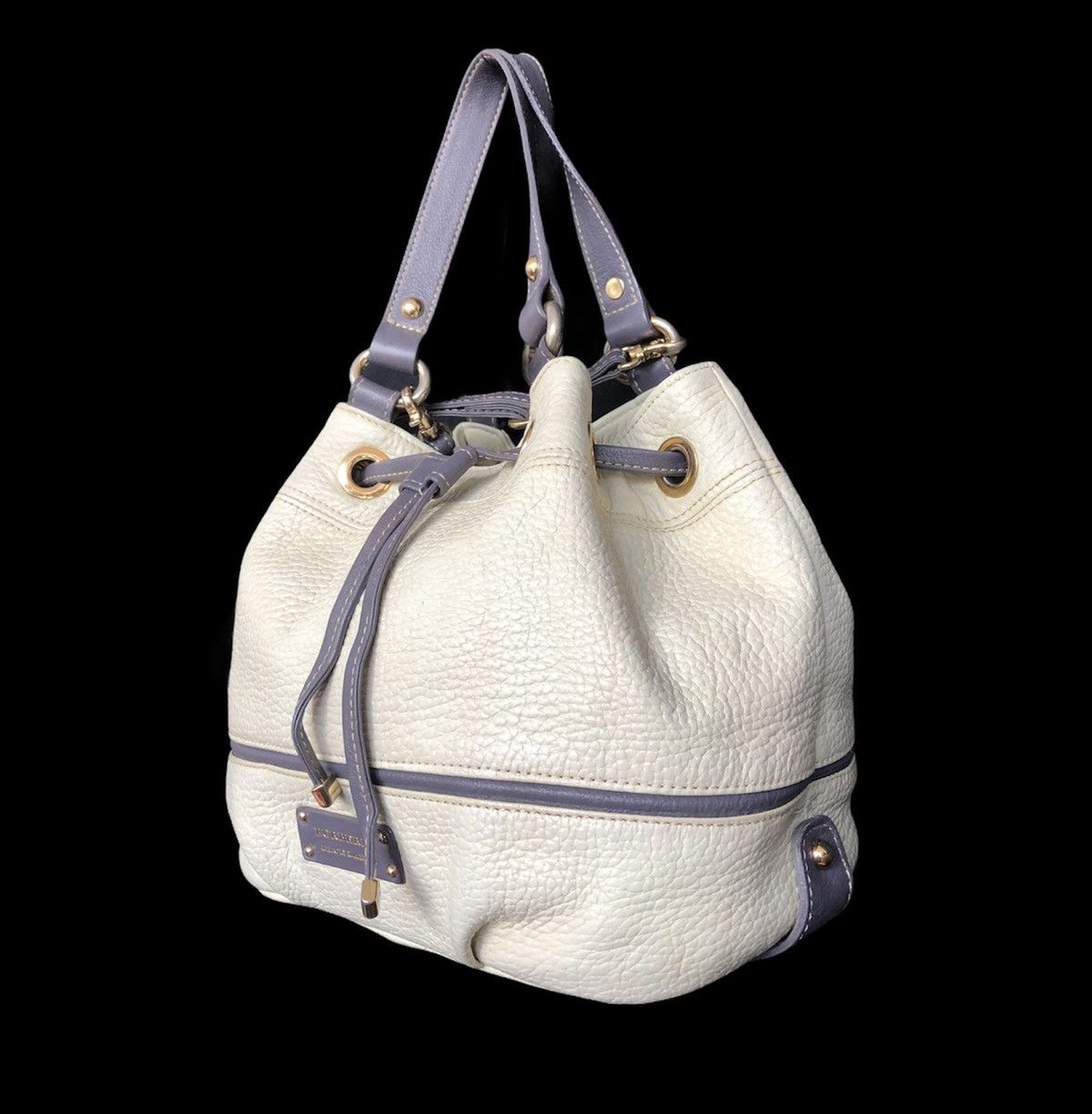 Burberry Burberry London Blue Label Leather Bucket Bag Size ONE SIZE - 5 Thumbnail