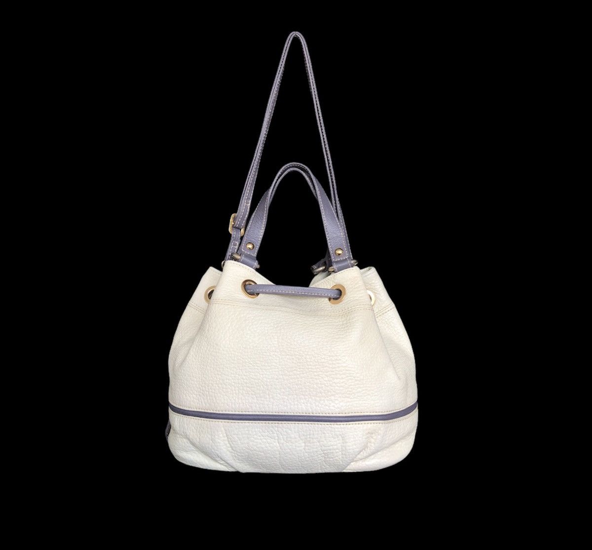 Burberry Burberry London Blue Label Leather Bucket Bag Size ONE SIZE - 4 Thumbnail