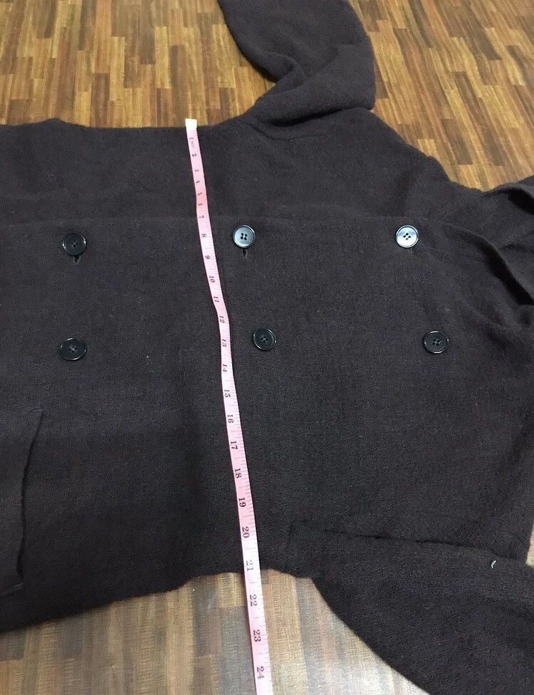 Issey Miyake Issey Miyake lycra wool over-lenght hooded Size US M / EU 48-50 / 2 - 10 Thumbnail