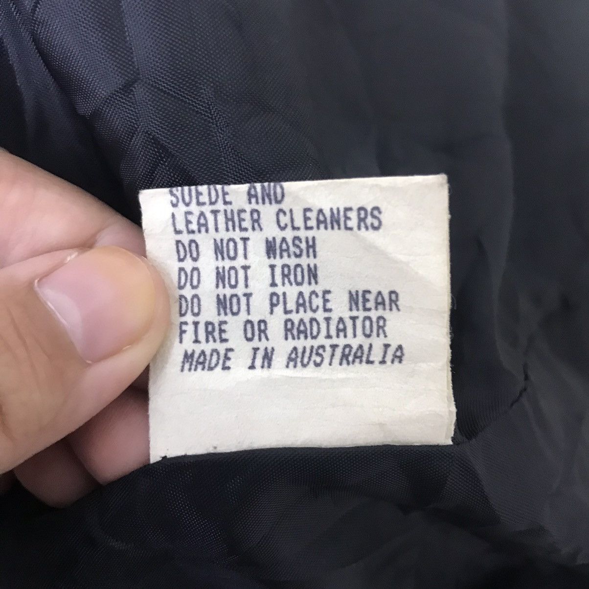 Vintage Vintage GENUINE LEATHER AUSTRALIA Brown Button Up Parka Size US L / EU 52-54 / 3 - 4 Thumbnail