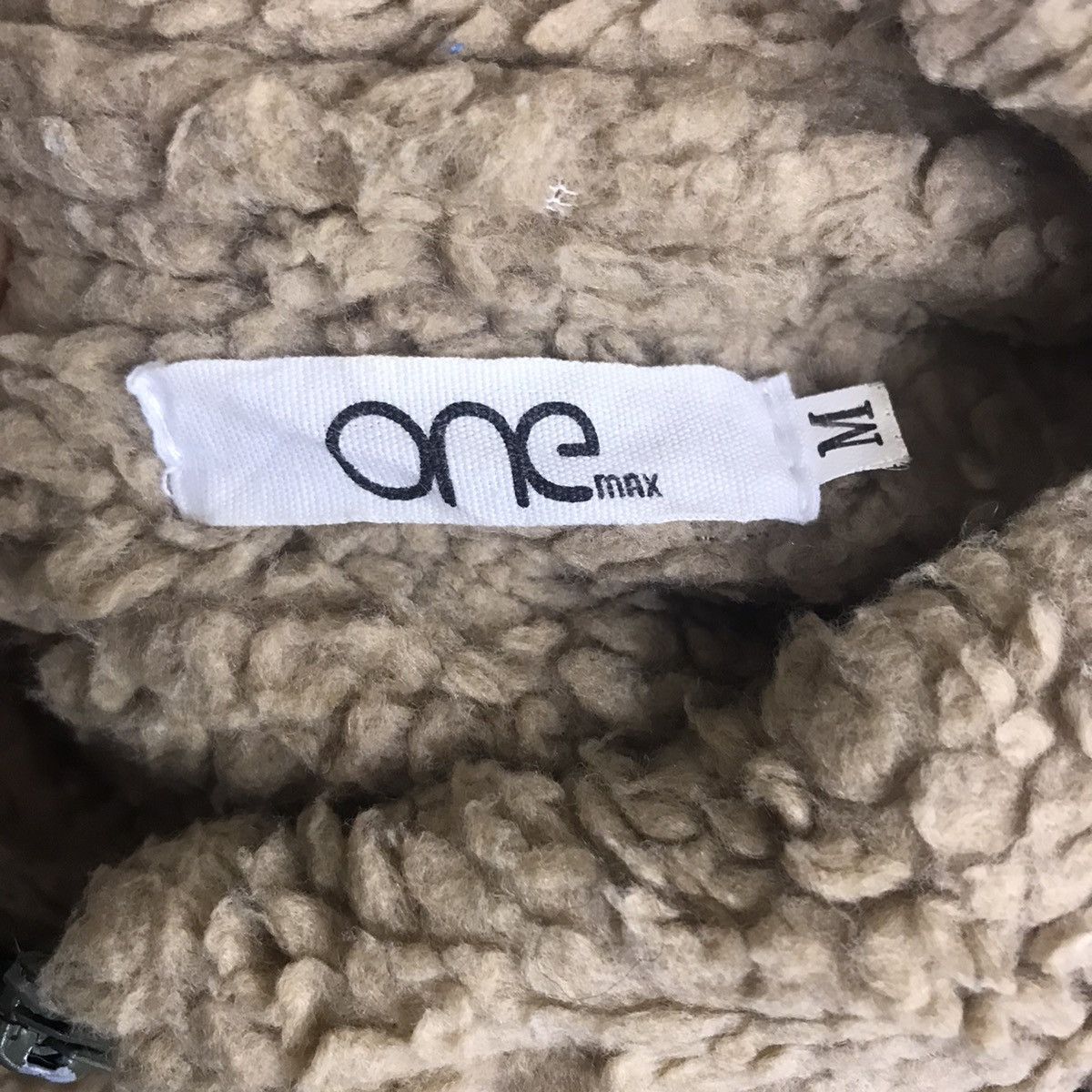 Japanese Brand ONE MAX Japanese Brand Brown Sherpa Fleece Bomber Jacket Size US M / EU 48-50 / 2 - 4 Thumbnail