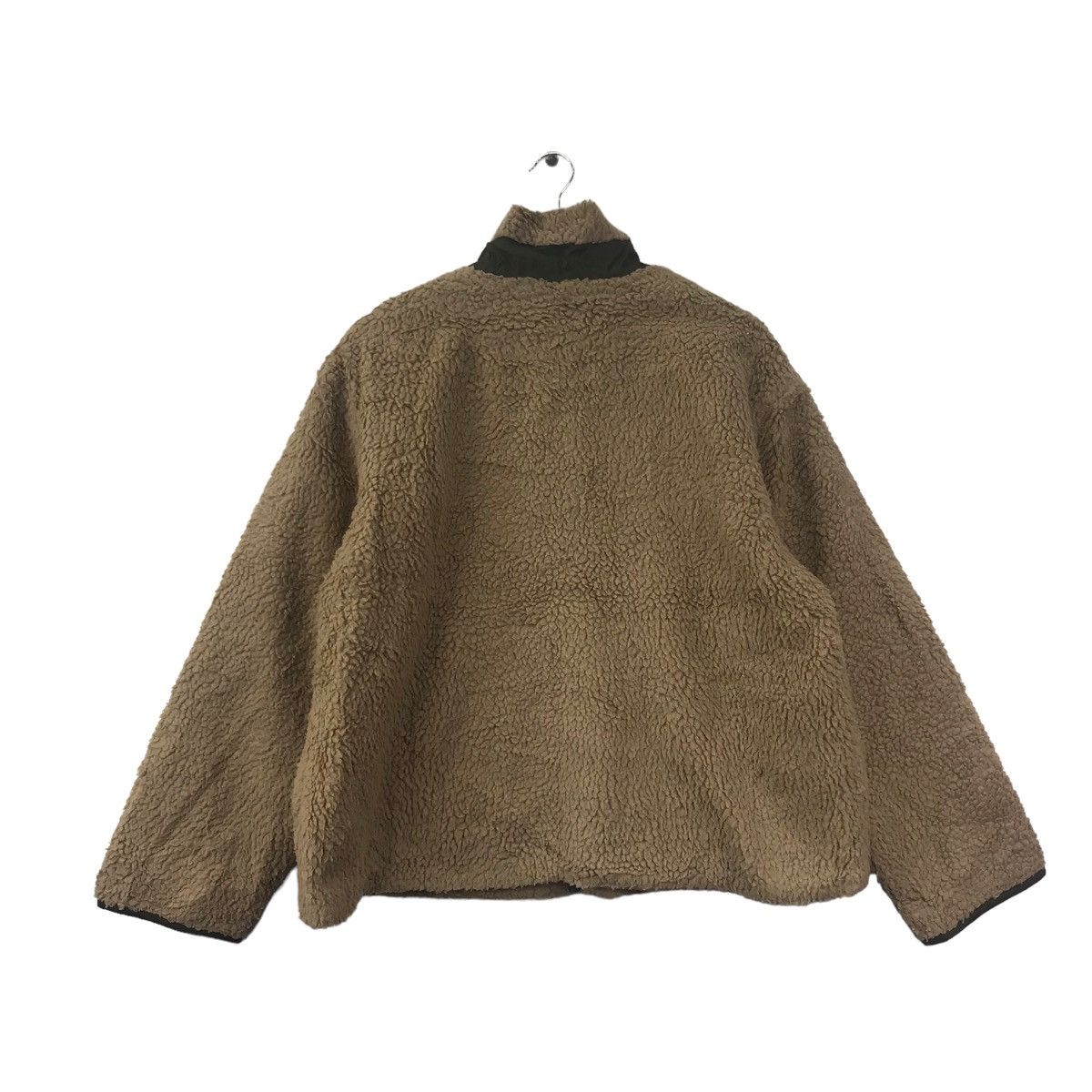 Japanese Brand ONE MAX Japanese Brand Brown Sherpa Fleece Bomber Jacket Size US M / EU 48-50 / 2 - 7 Thumbnail