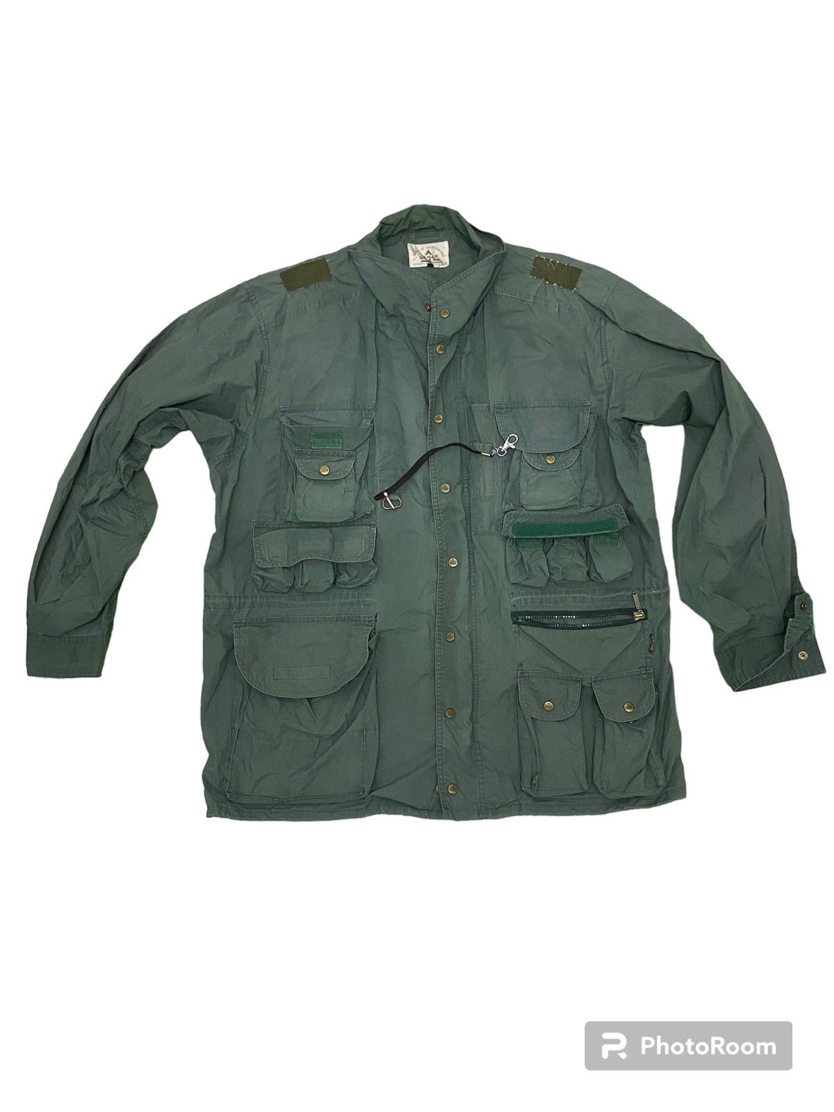 Oversize style taras boulba multi pocket military style