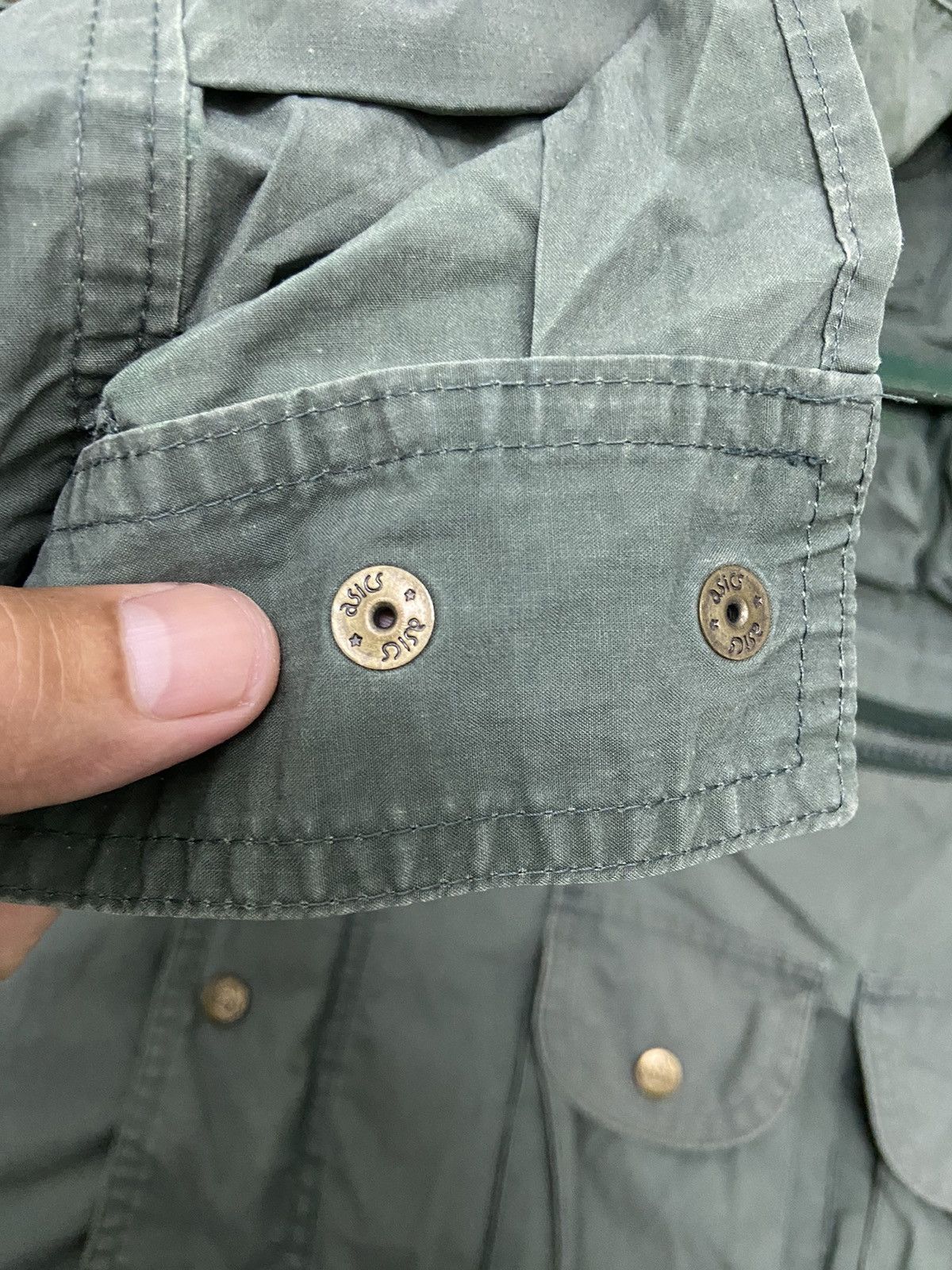 Oversize style taras boulba multi pocket military style