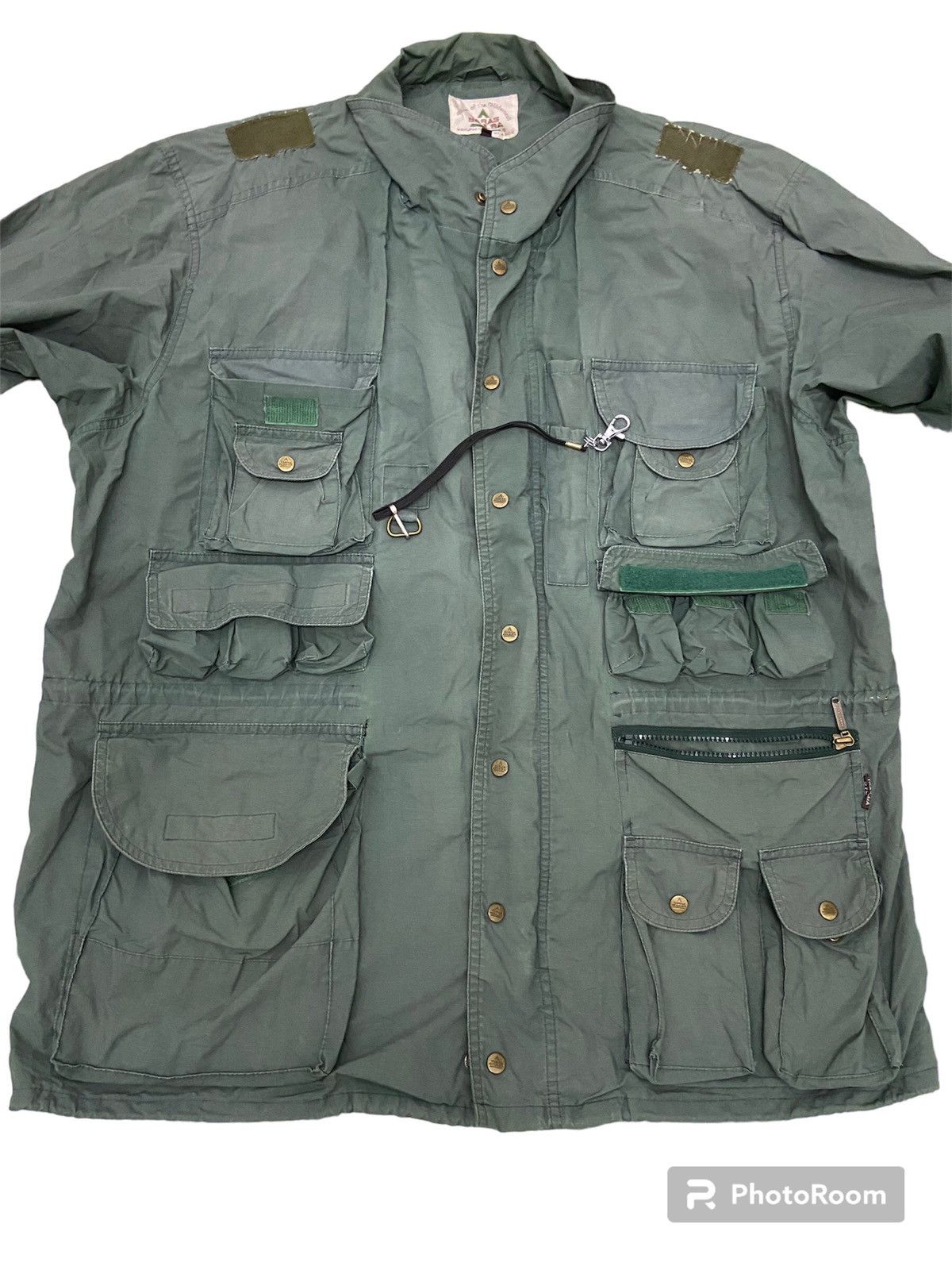 Oversize style taras boulba multi pocket military style