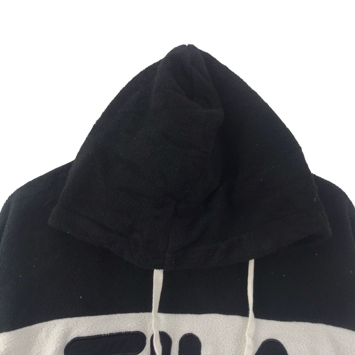Fila FILA SPORT Big Embroidered Logo Black Fleece Bomber Jacket Size US M / EU 48-50 / 2 - 2 Thumbnail