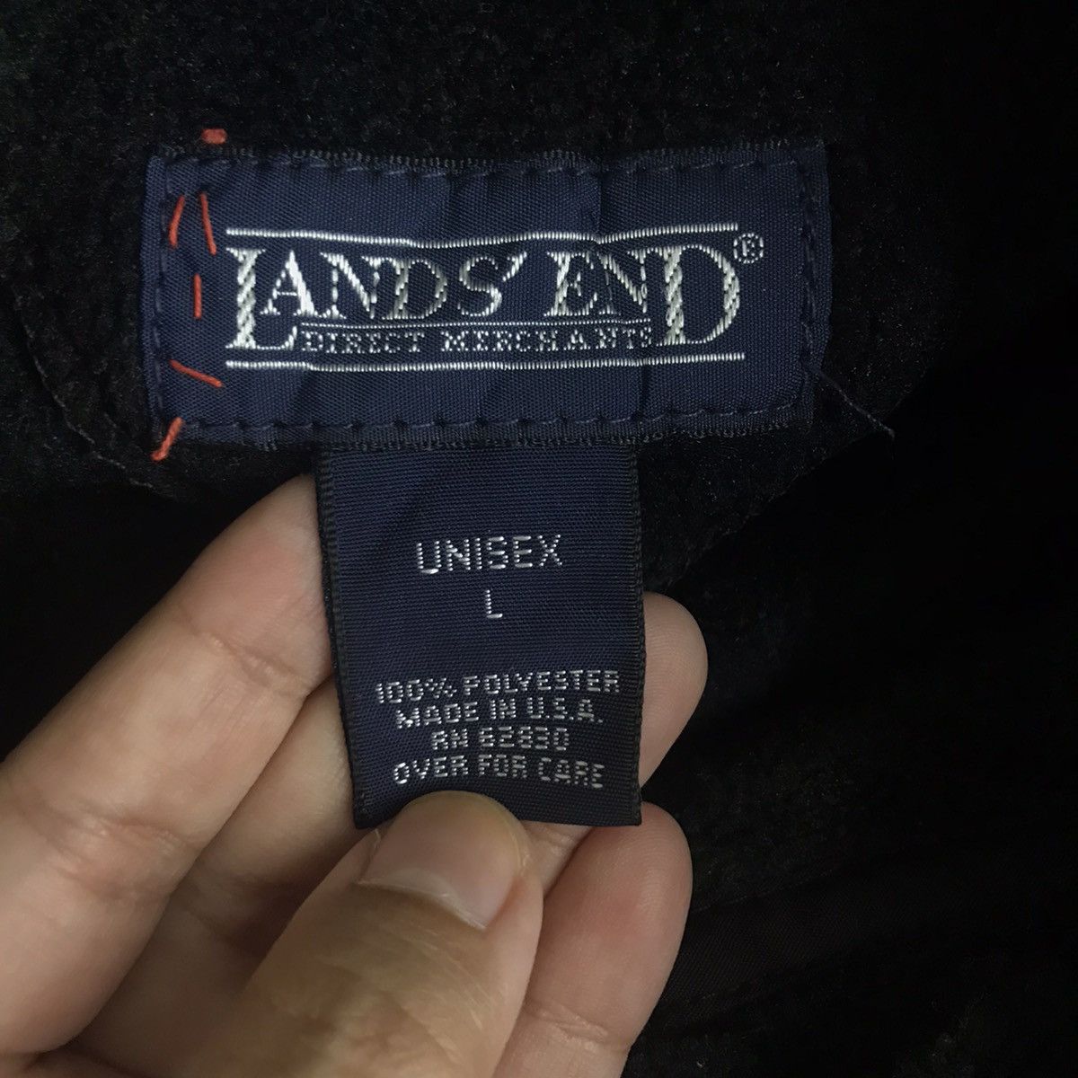 Lands' End LANDS' END Multi Color Check Retro Sherpa Red Green Jacket Size US L / EU 52-54 / 3 - 4 Thumbnail