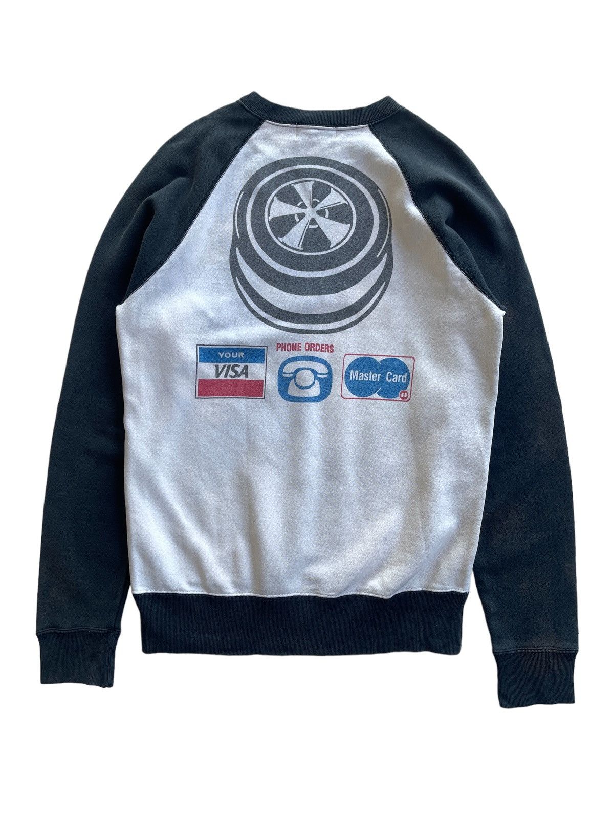 Hysteric Glamour HYSTERIC GLAMOUR SUNFADED SWEATSHIRT Size US M / EU 48-50 / 2 - 2 Thumbnail