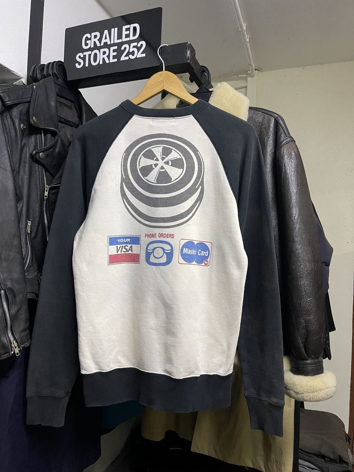 Hysteric Glamour HYSTERIC GLAMOUR SUNFADED SWEATSHIRT Size US M / EU 48-50 / 2 - 10 Thumbnail