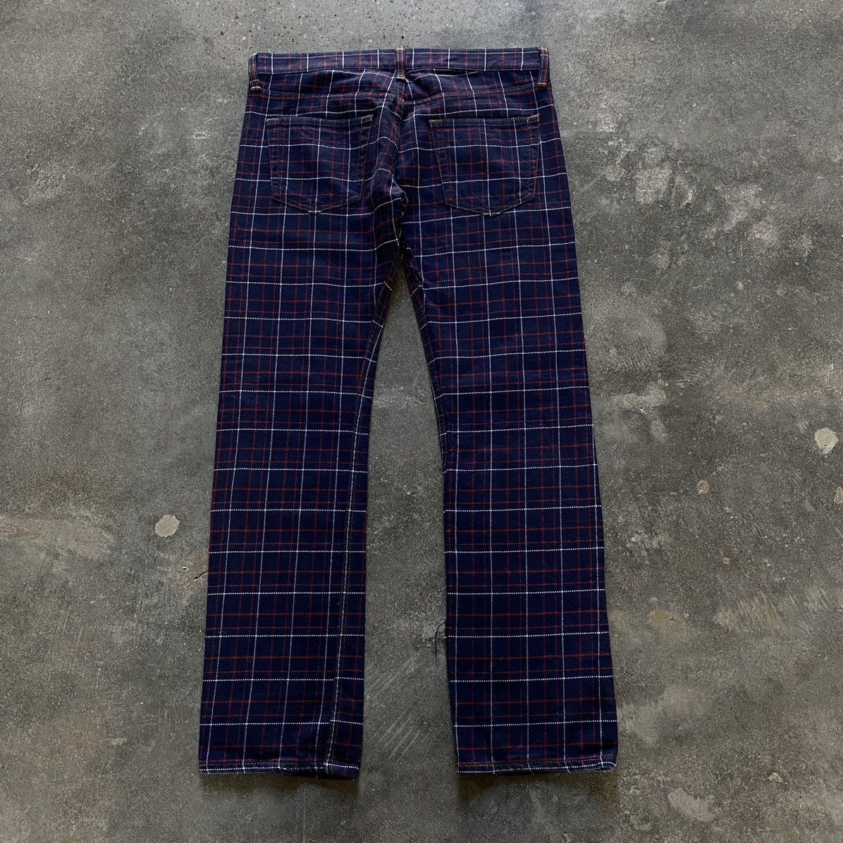 Comme des Garcons Junya Watanabe AD2002 studded plaid pants Size US 30 / EU 46 - 3 Thumbnail