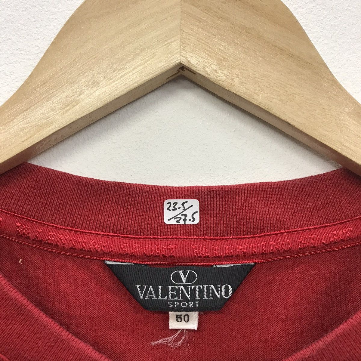 Designer × Valentino × Vintage Rare!! Vintage 2000 Valentino Sport Spring Summer Tee Size US XL / EU 56 / 4 - 10 Thumbnail