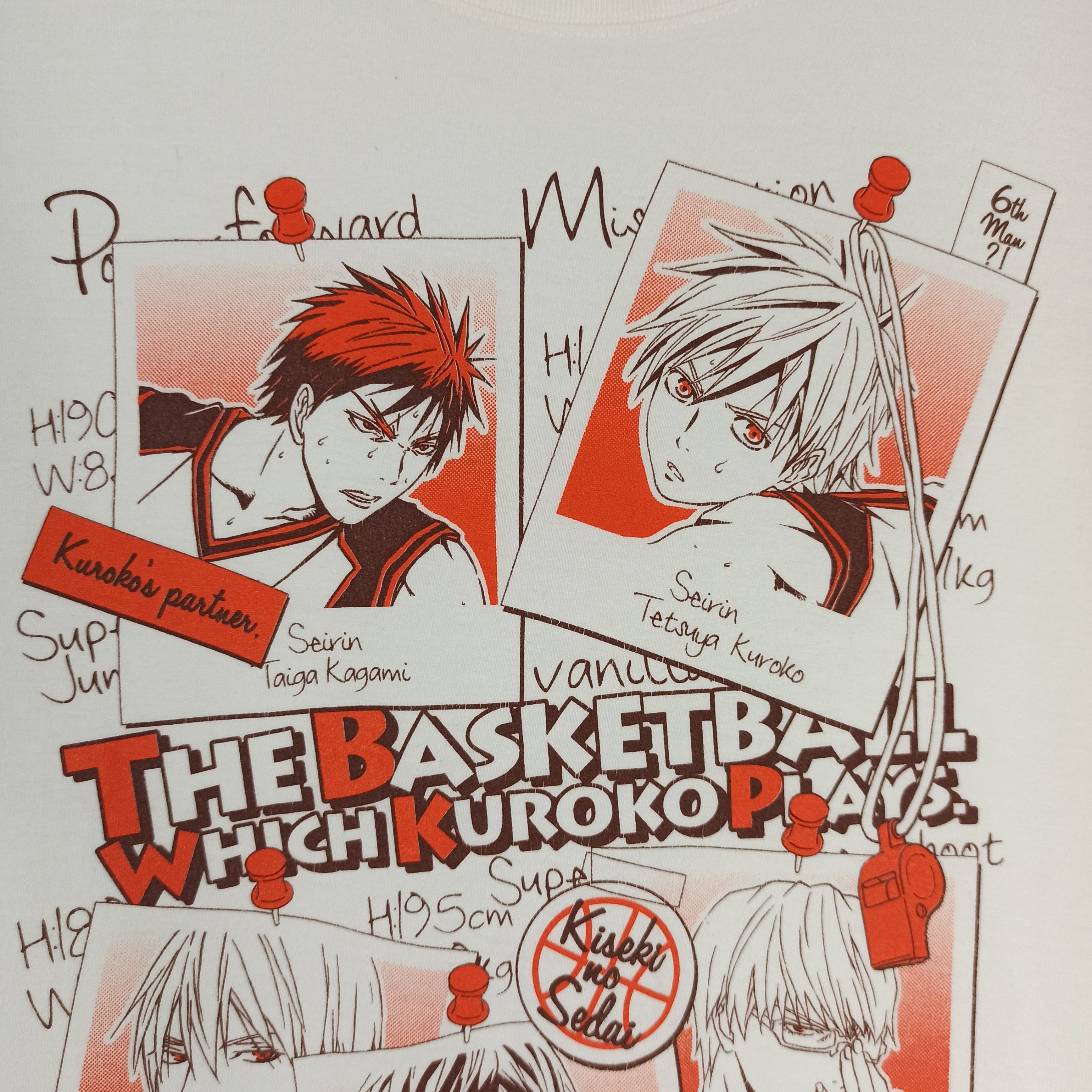 Anime Anime Kuroko Basketball Tee By Bandai Size US S / EU 44-46 / 1 - 5 Thumbnail