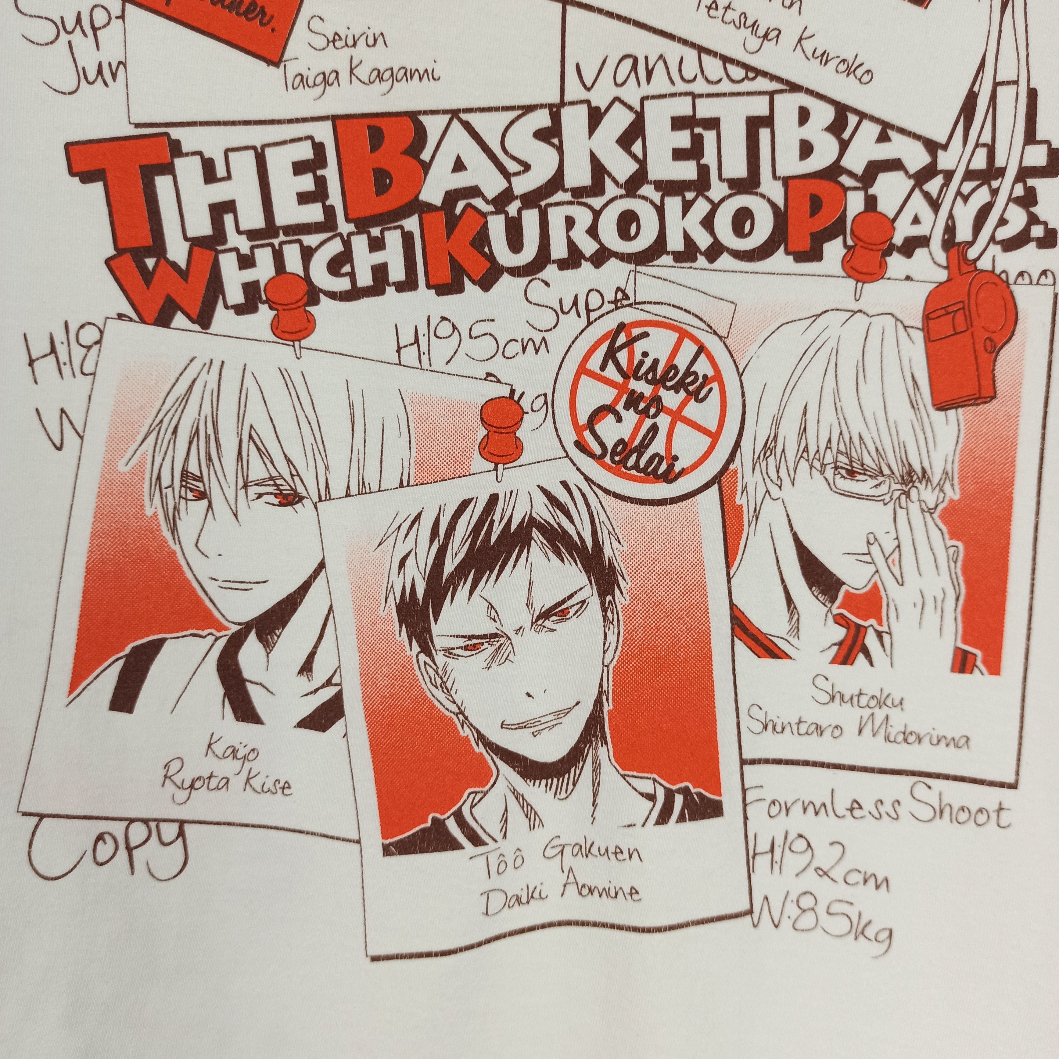Anime Anime Kuroko Basketball Tee By Bandai Size US S / EU 44-46 / 1 - 4 Thumbnail