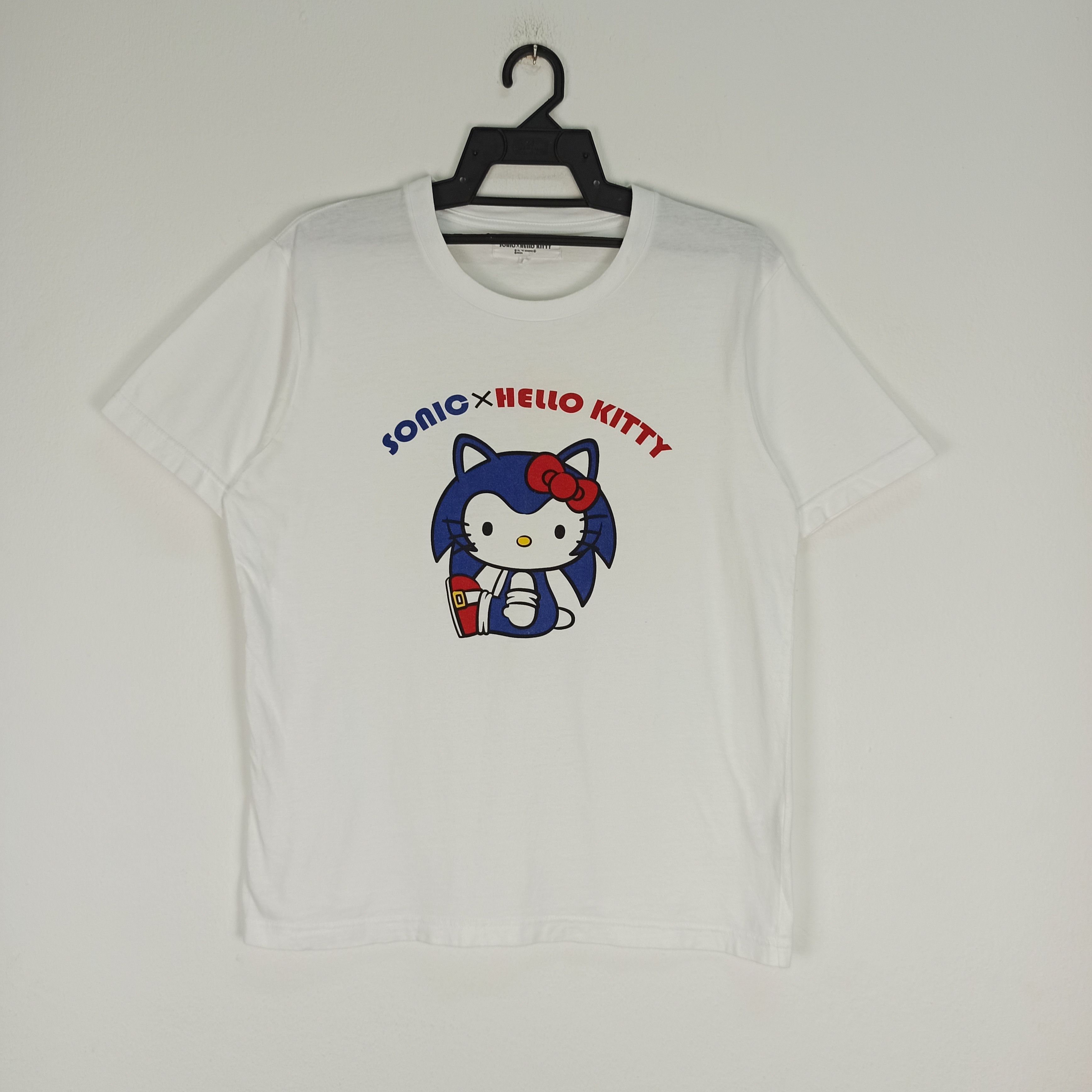 Anime Sonic Hedgehog X Hello kitty Tshirt Size US M / EU 48-50 / 2 - 1 Thumbnail