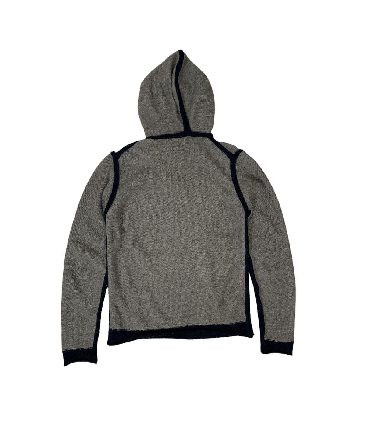Beams Plus × Japanese Brand Rare Archival Clothing Beams Plus Knitted Hoodie Size US S / EU 44-46 / 1 - 4 Thumbnail