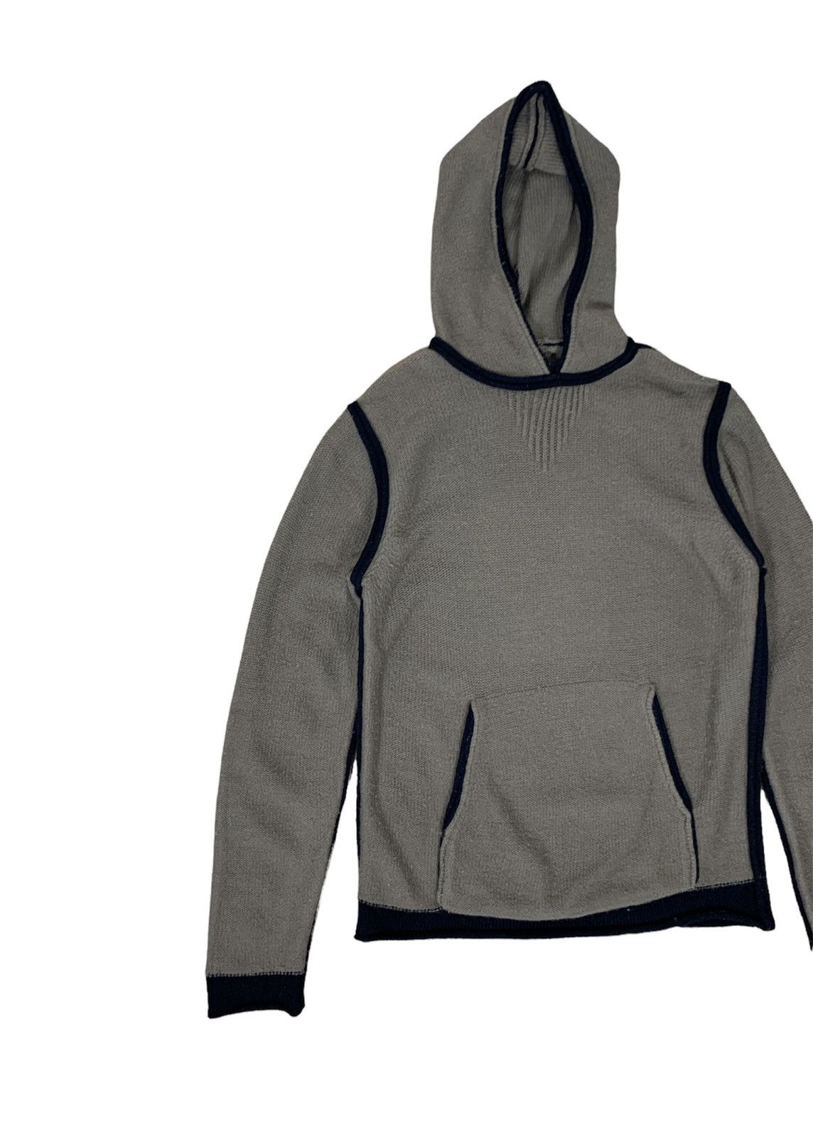 Beams Plus × Japanese Brand Rare Archival Clothing Beams Plus Knitted Hoodie Size US S / EU 44-46 / 1 - 2 Thumbnail