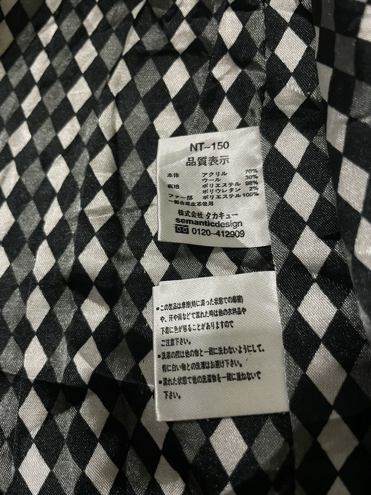 Le Grande Bleu (L.G.B.) Vintage Semantic Design Knitted Zipper Jacket Size US M / EU 48-50 / 2 - 17 Thumbnail