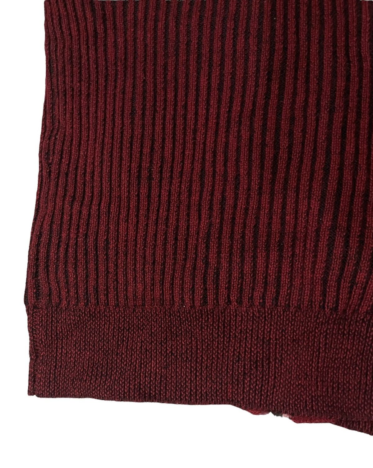 Le Grande Bleu (L.G.B.) Vintage Semantic Design Knitted Zipper Jacket Size US M / EU 48-50 / 2 - 12 Thumbnail