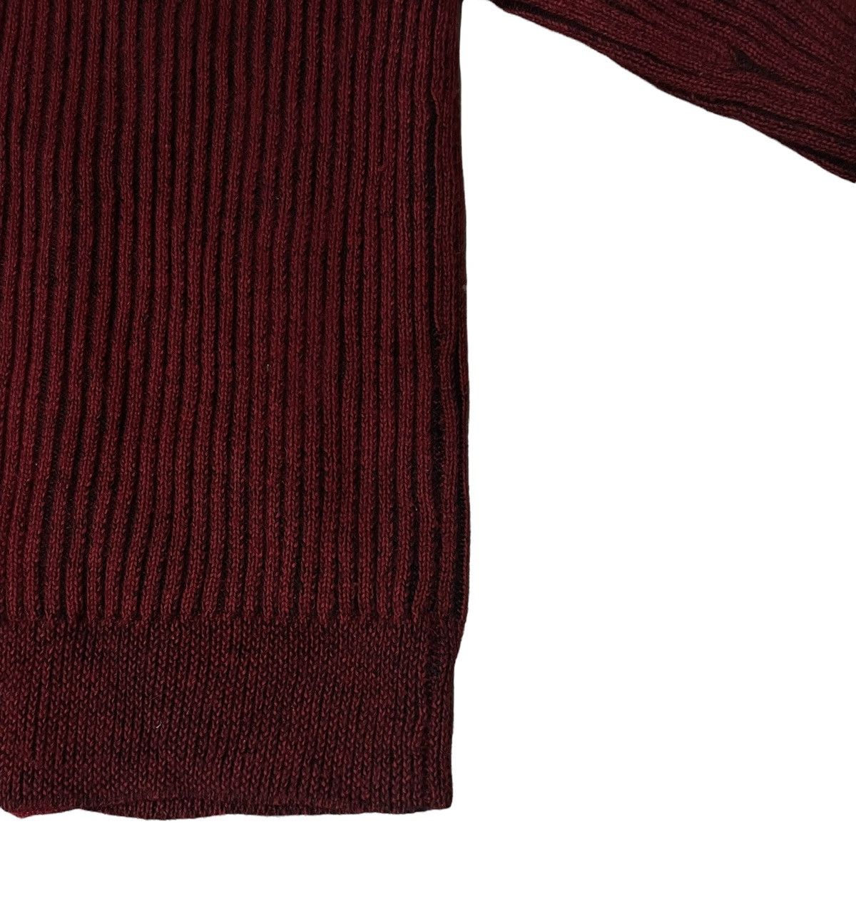 Le Grande Bleu (L.G.B.) Vintage Semantic Design Knitted Zipper Jacket Size US M / EU 48-50 / 2 - 11 Thumbnail