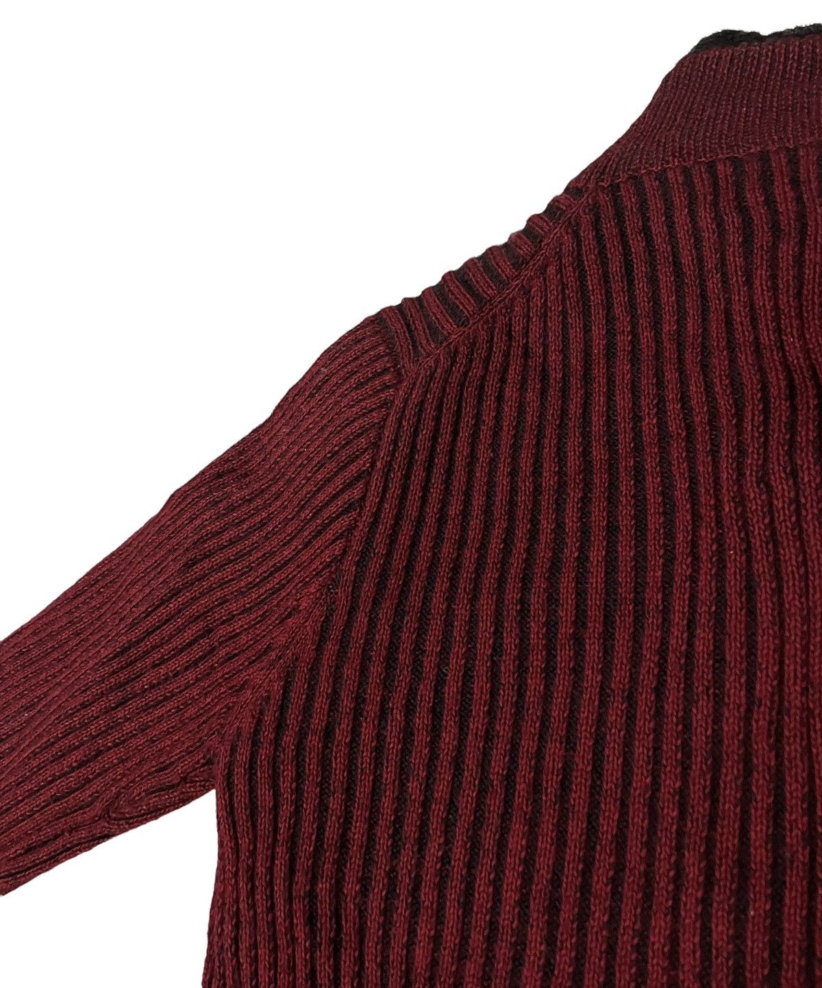 Le Grande Bleu (L.G.B.) Vintage Semantic Design Knitted Zipper Jacket Size US M / EU 48-50 / 2 - 13 Thumbnail