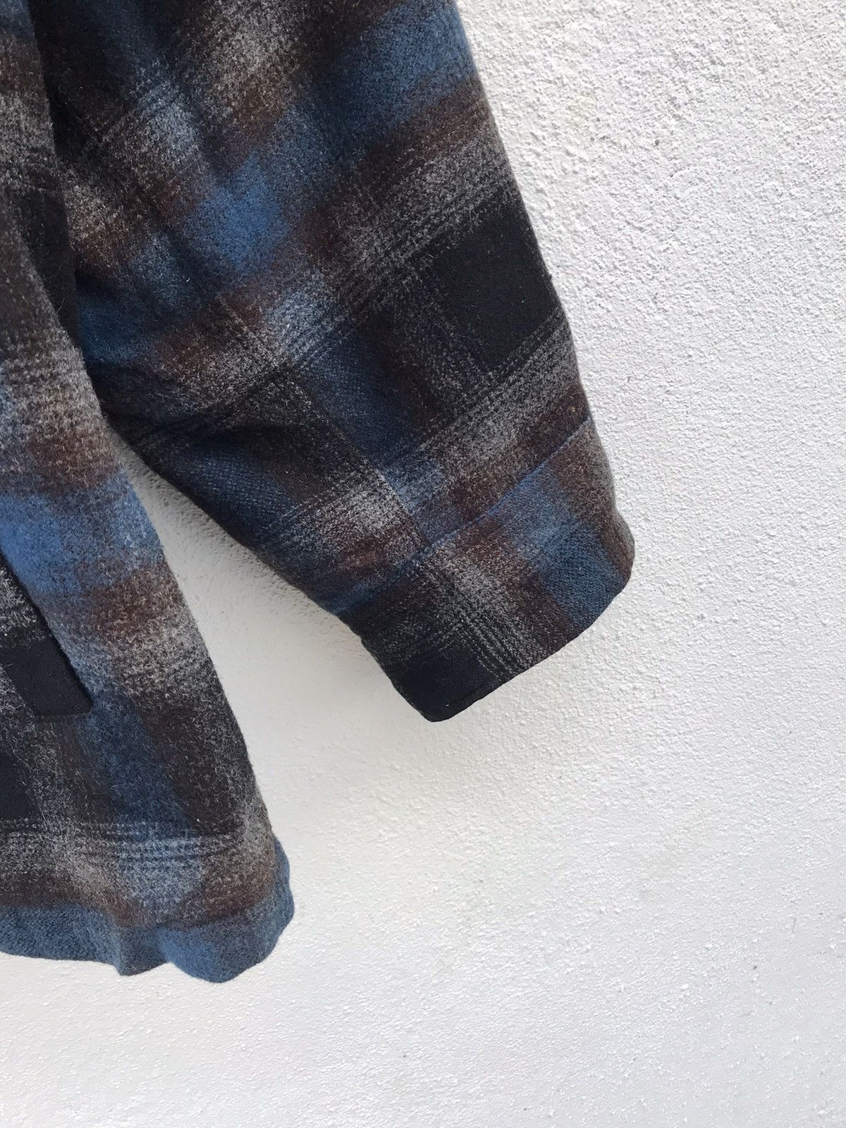 Uniqlo × Vintage Vintage Uniqlo Rayon Wool Quilted Lining Shirt Jacket Size US L / EU 52-54 / 3 - 3 Thumbnail