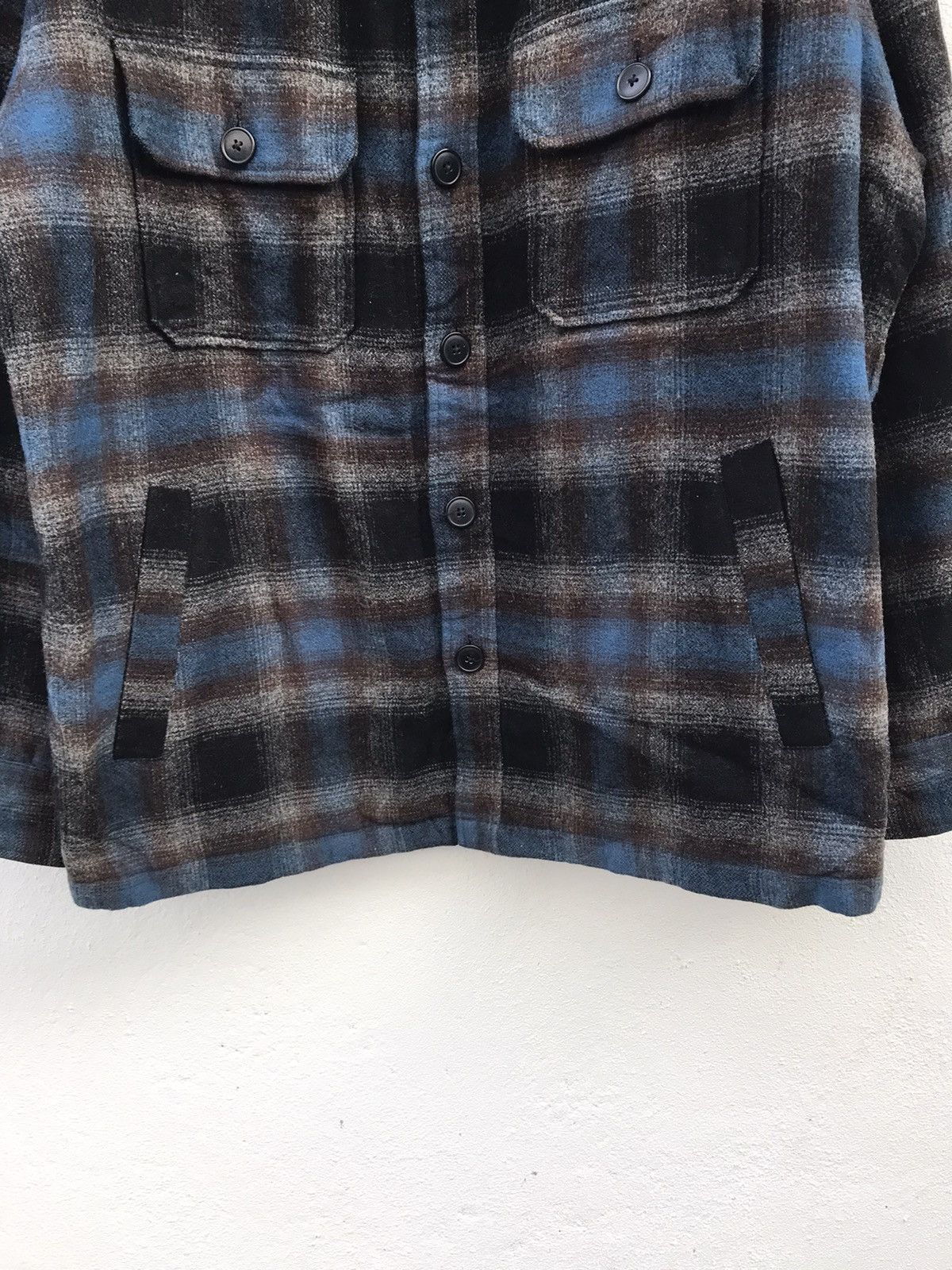 Uniqlo × Vintage Vintage Uniqlo Rayon Wool Quilted Lining Shirt Jacket Size US L / EU 52-54 / 3 - 5 Thumbnail