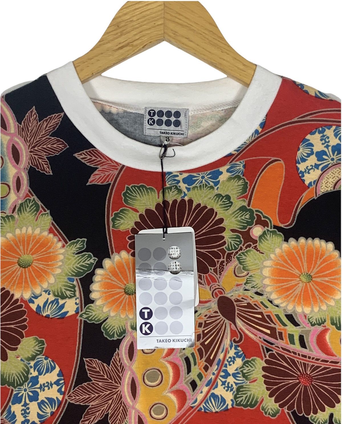 Japanese Brand × Takeo Kikuchi Japanese Designer Takeo Kikuchi Shirt Abstract Art Size US S / EU 44-46 / 1 - 2 Thumbnail