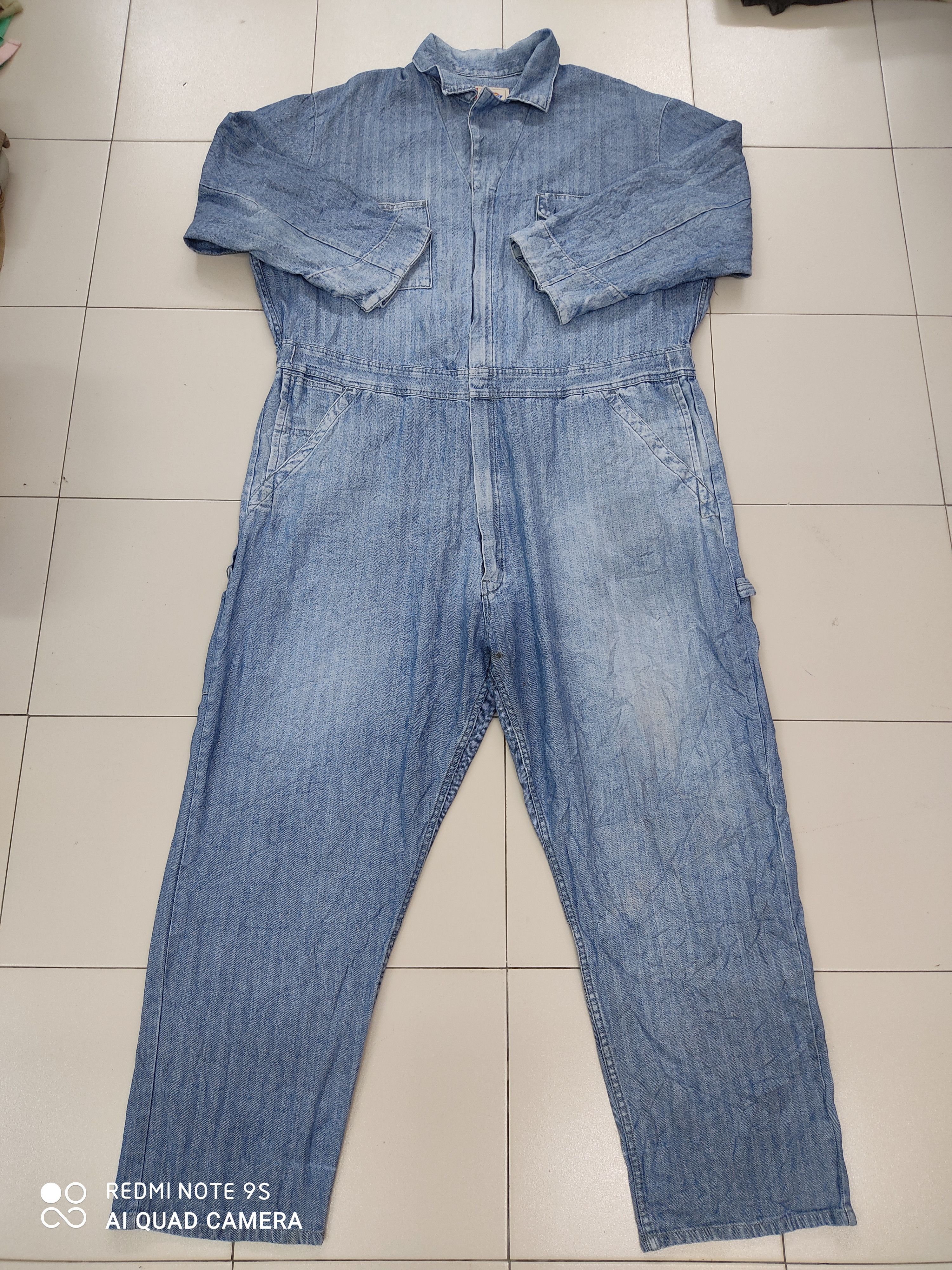 Dickies Vintage Dickies Denim Coverall Size US 44 / EU 60 - 1 Thumbnail