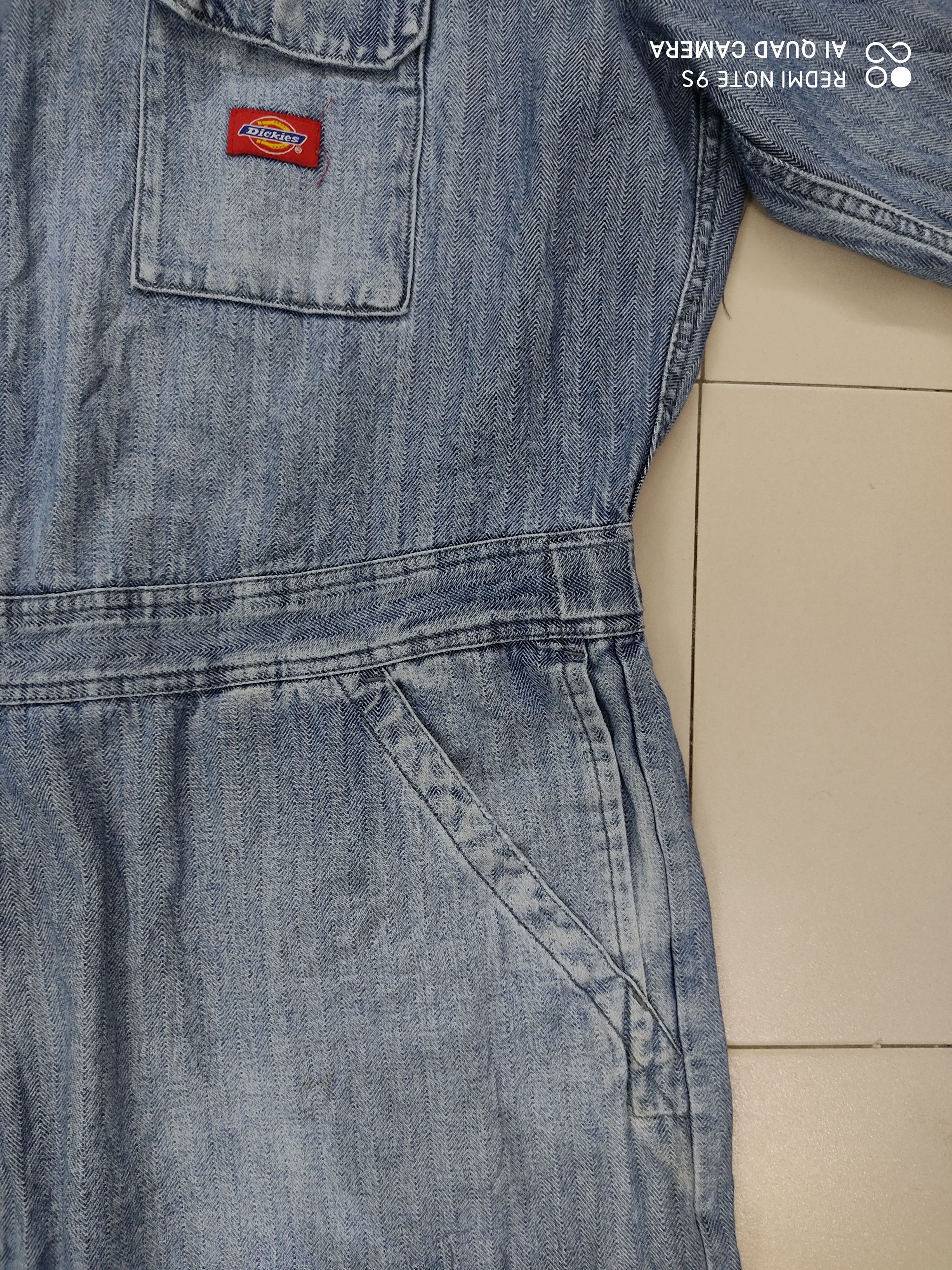 Dickies Vintage Dickies Denim Coverall Size US 44 / EU 60 - 14 Thumbnail