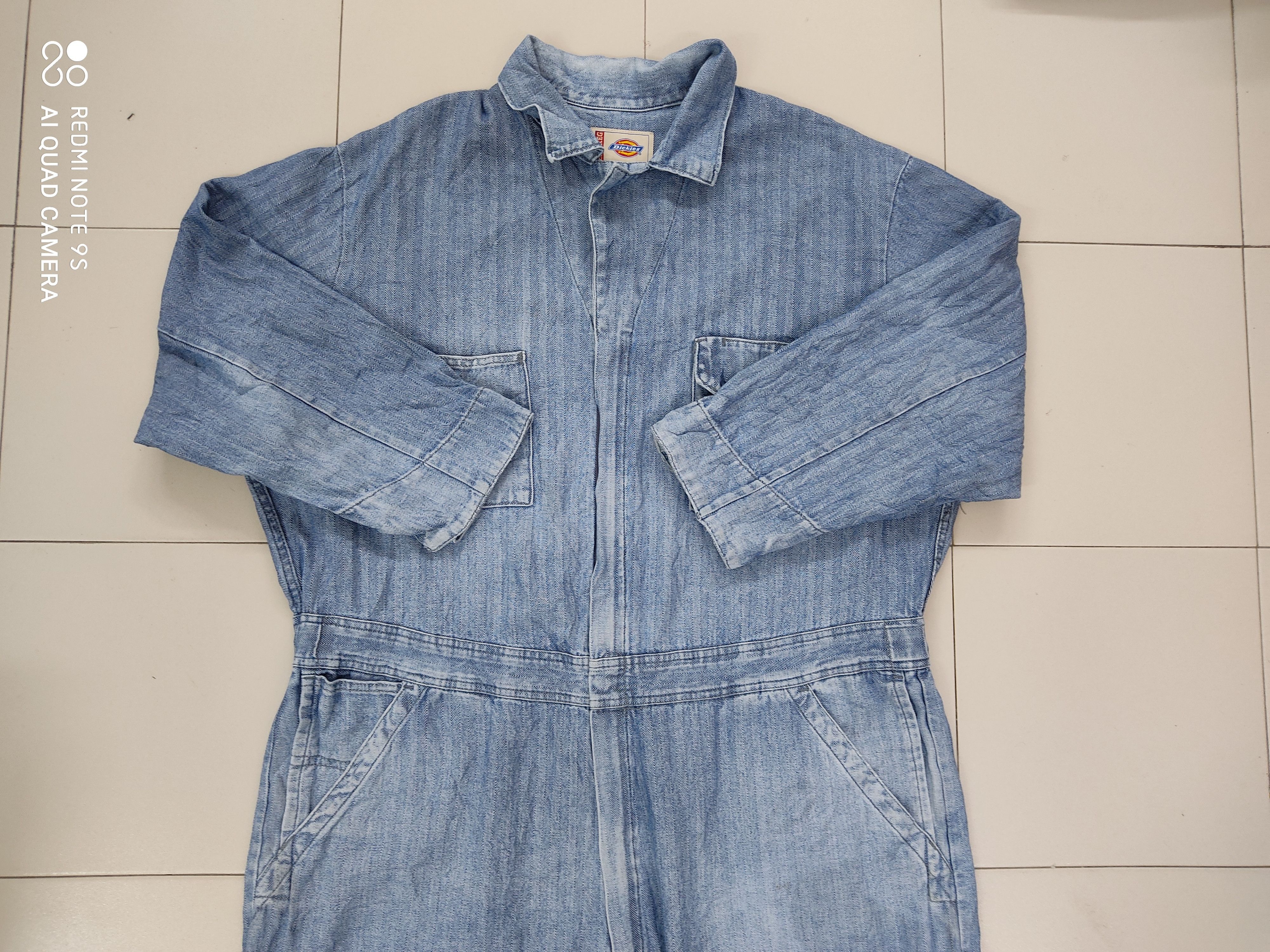 Dickies Vintage Dickies Denim Coverall Size US 44 / EU 60 - 2 Thumbnail