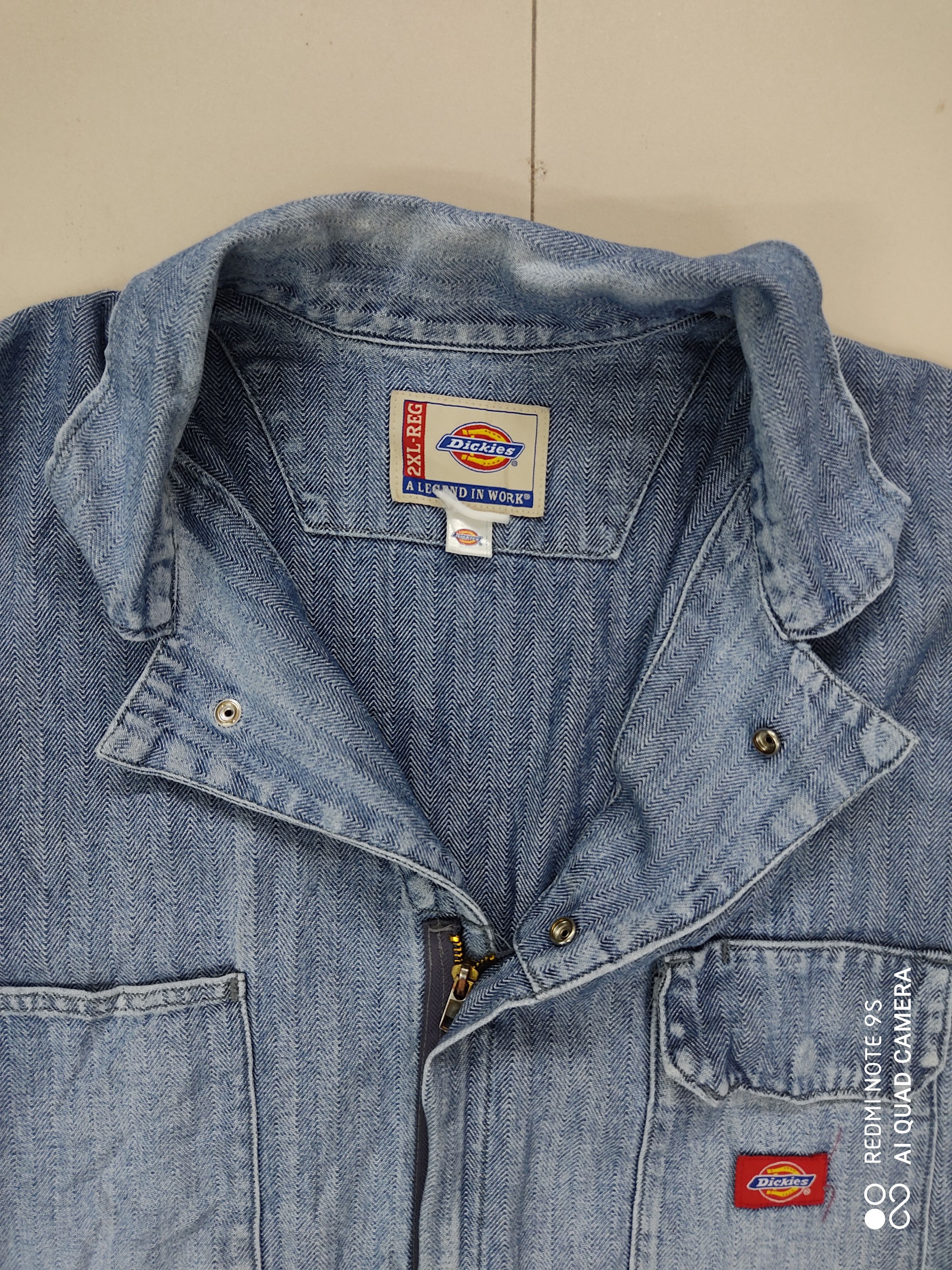 Dickies Vintage Dickies Denim Coverall Size US 44 / EU 60 - 6 Thumbnail