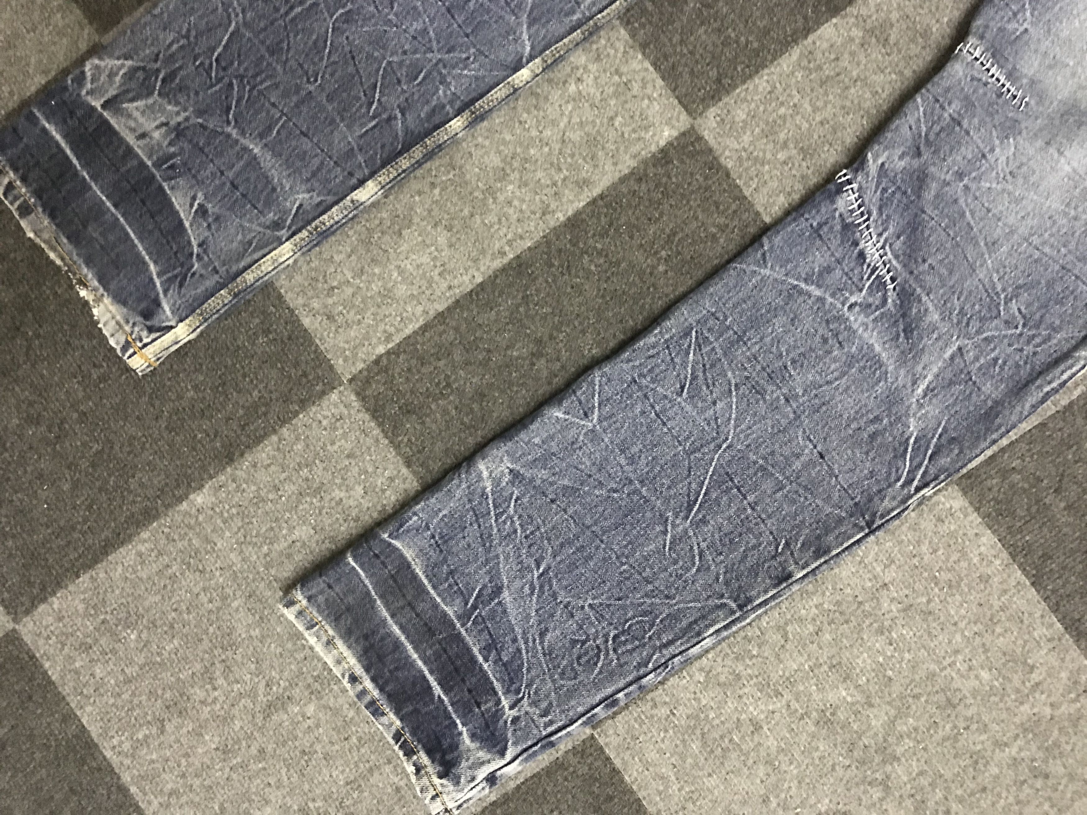 Japanese Brand D115 TWENTYWORKS Japan Riveted Cargo Jeans Size US 32 / EU 48 - 18 Thumbnail